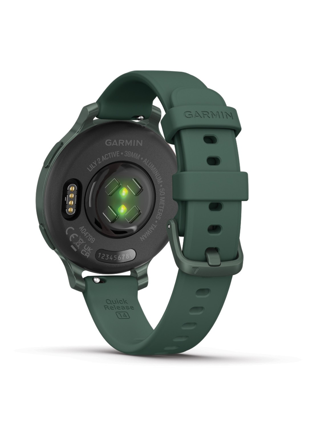 Garmin Lily 2 active smartwatch - detail 3 groen