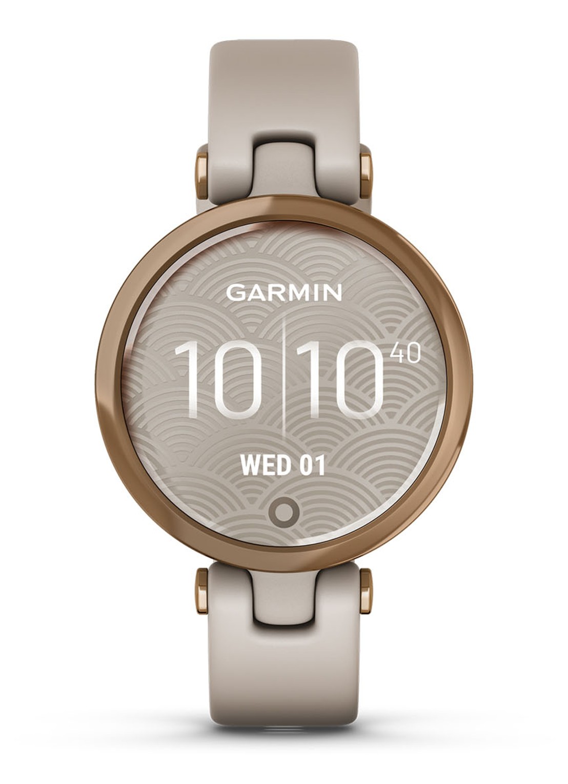 Garmin Lily smartwatch 35 mm - voorkant 6 roségoud