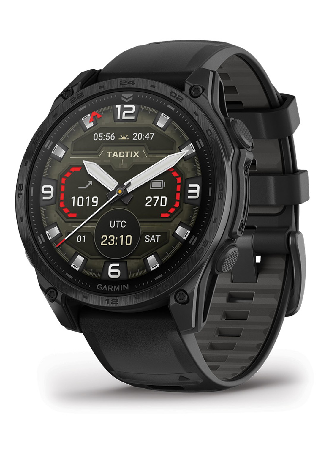 Garmin tactix 8 smartwatch 47 mm, AMOLED - detail 3 zwart