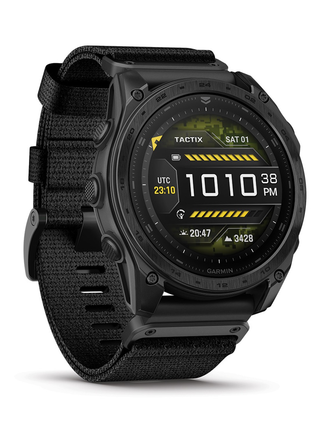 Garmin tactix 8 smartwatch 51 mm, AMOLED - detail 2 zwart