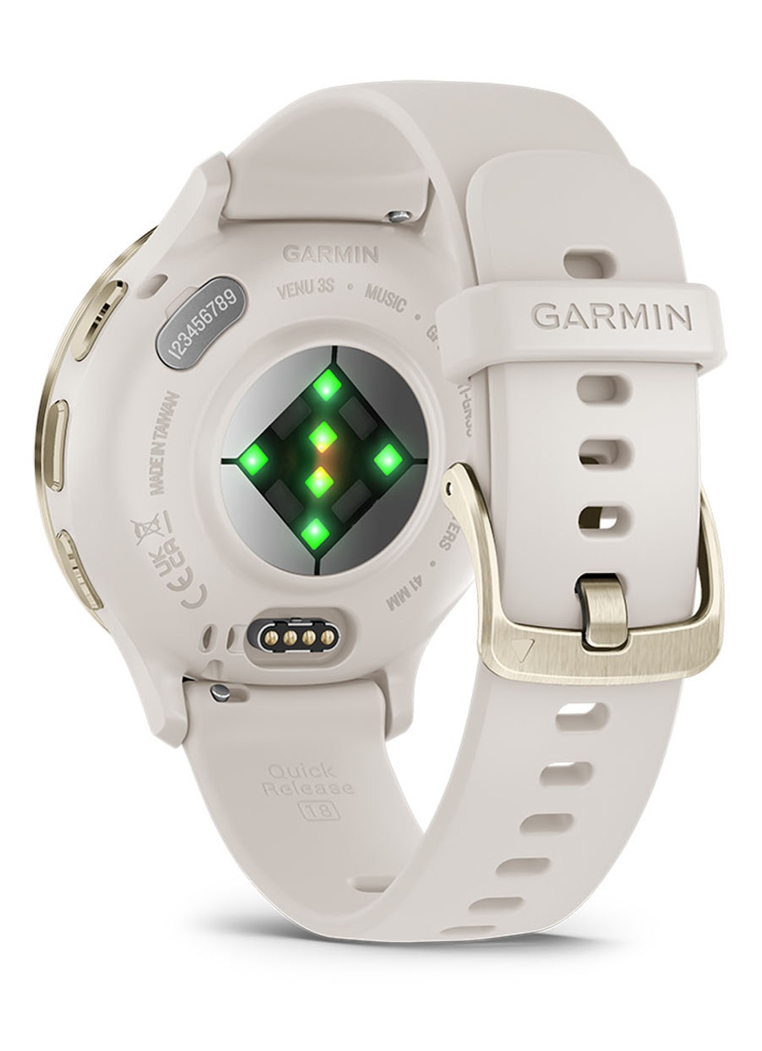 Garmin Venu 3S smartwatch 41 mm - detail 7 wit