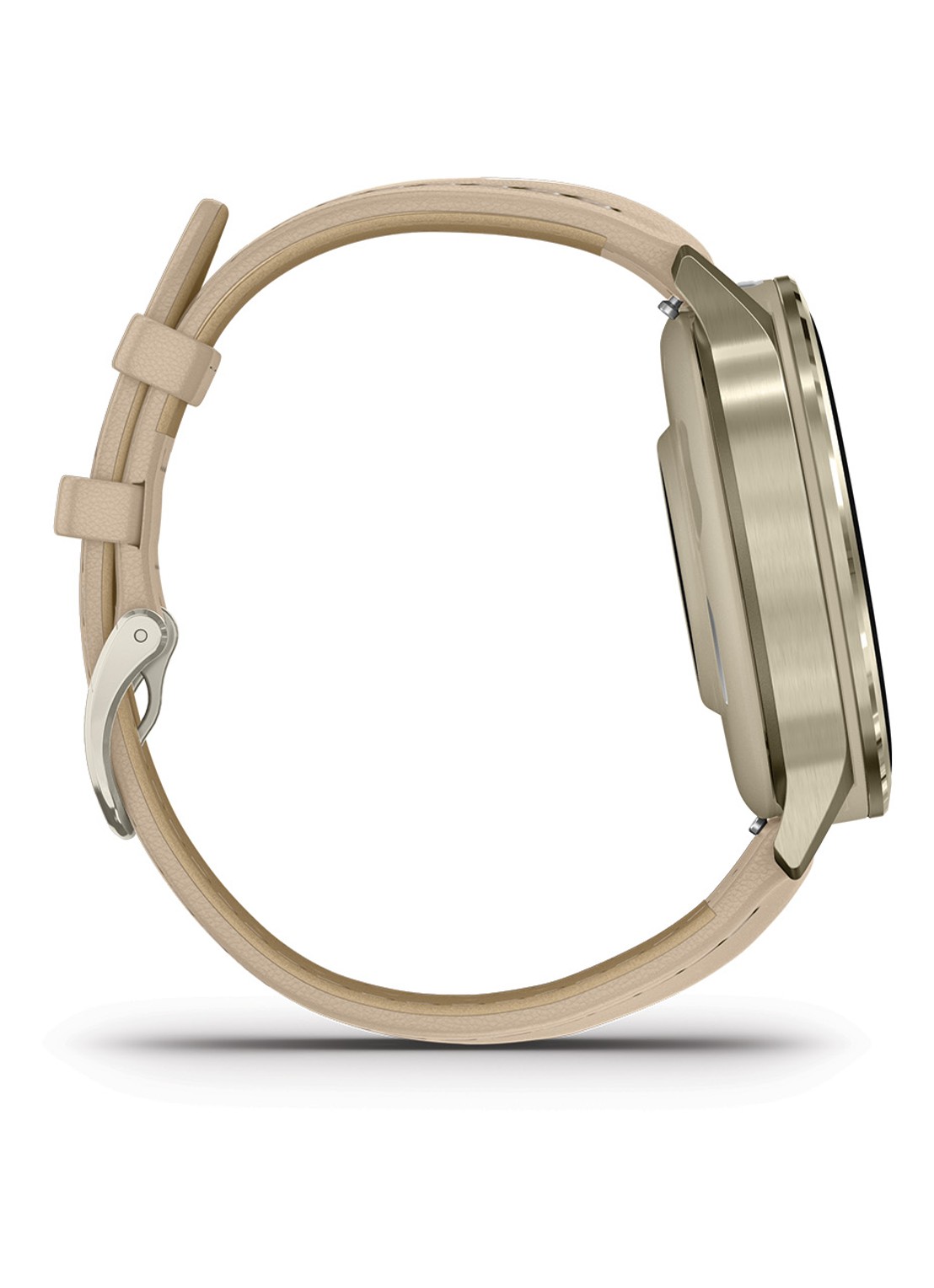 Garmin Venu 4 smartwatch 41 MM, met siliconen en lederen band - detail 5 goud