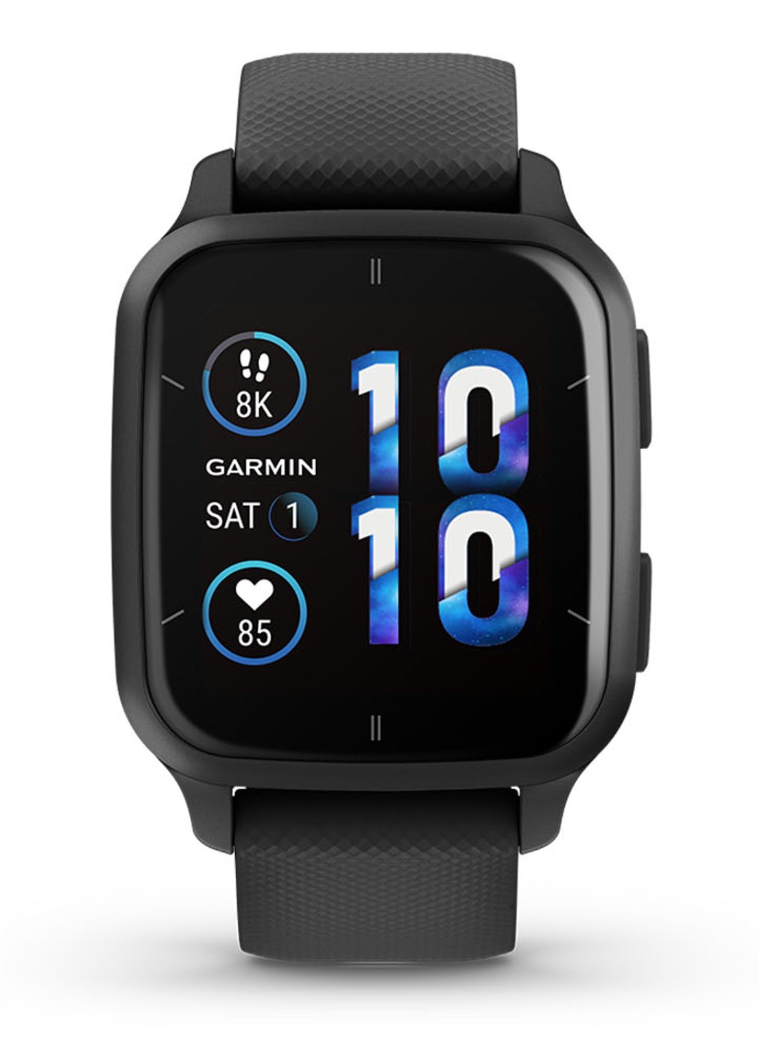 Garmin Venu SQ 2 Music smartwatch 41 mm - voorkant zwart