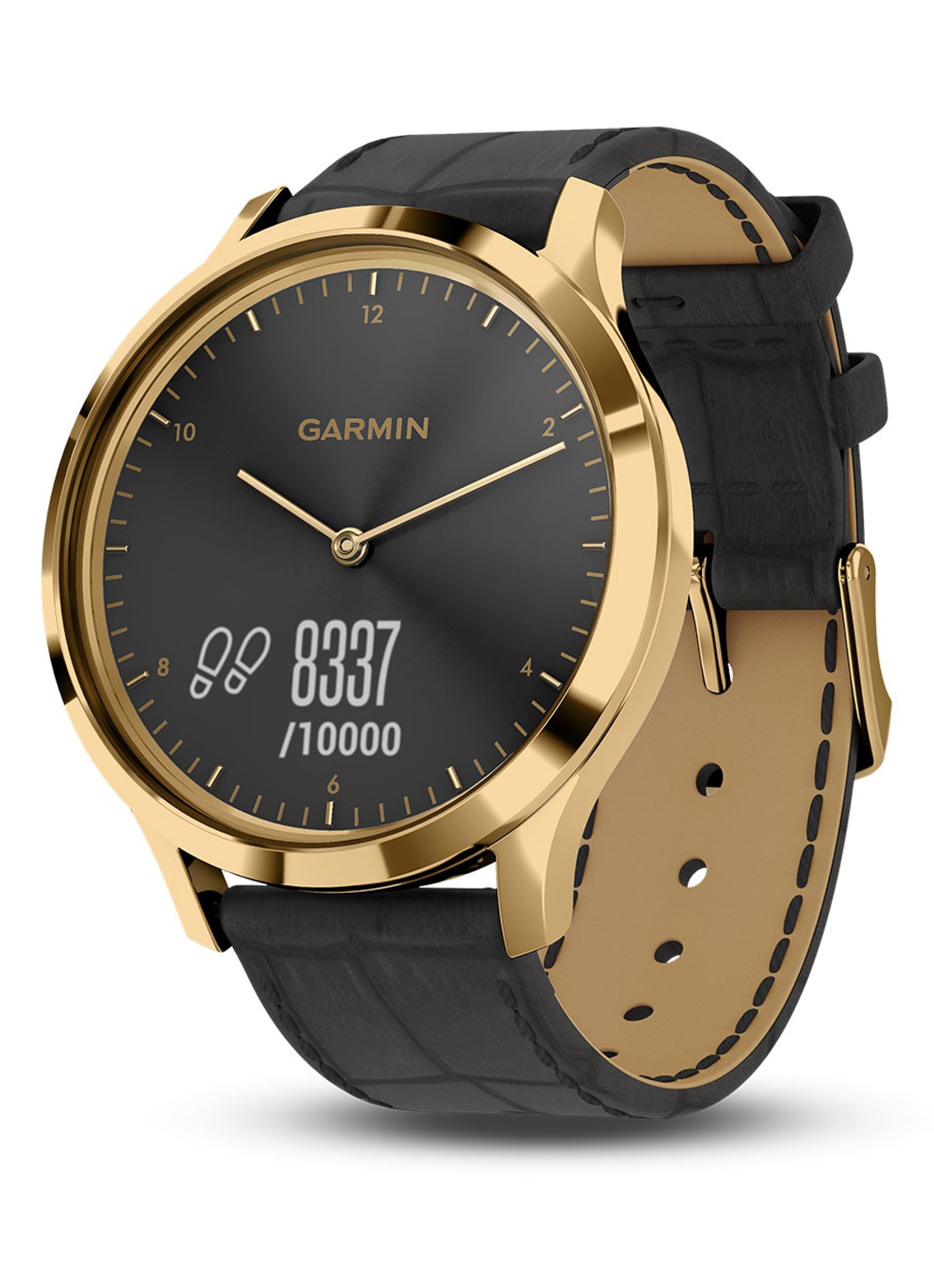 Garmin Vivomove HR Premium horloge 010-01850-AC - detail 2 zwart
