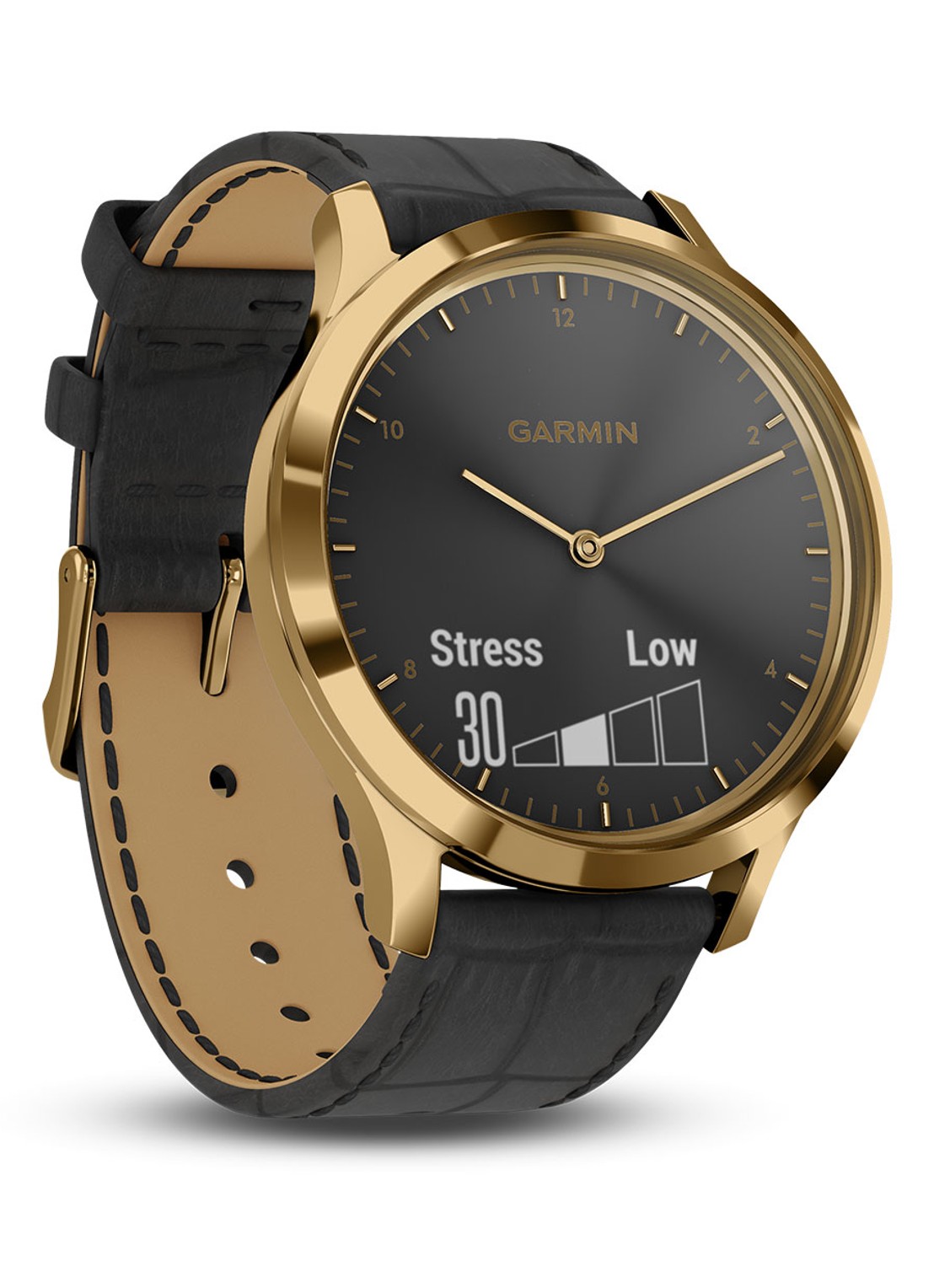 Garmin Vivomove HR Premium horloge 010-01850-AC - detail 3 zwart