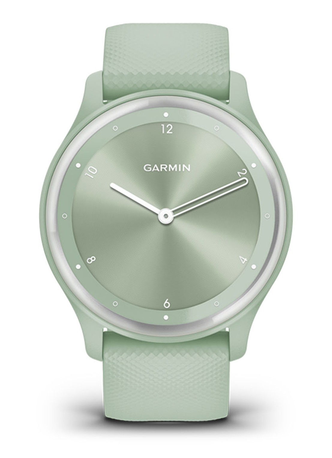 Garmin Vivomove Sport hybride smartwatch 40 mm - voorkant 4 groen