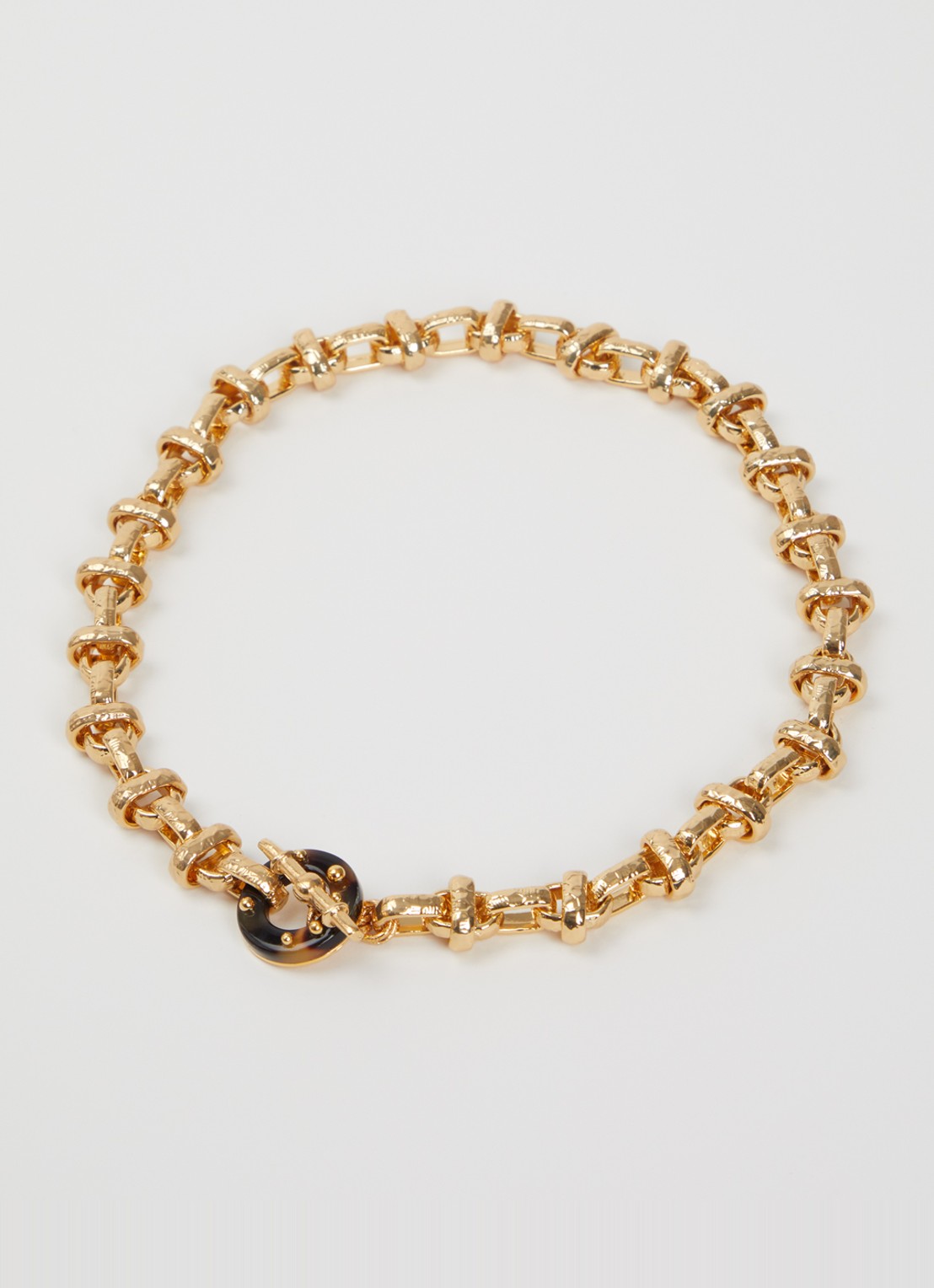 Gas Bijoux Adrian schakelketting verguld - detail 3 goud
