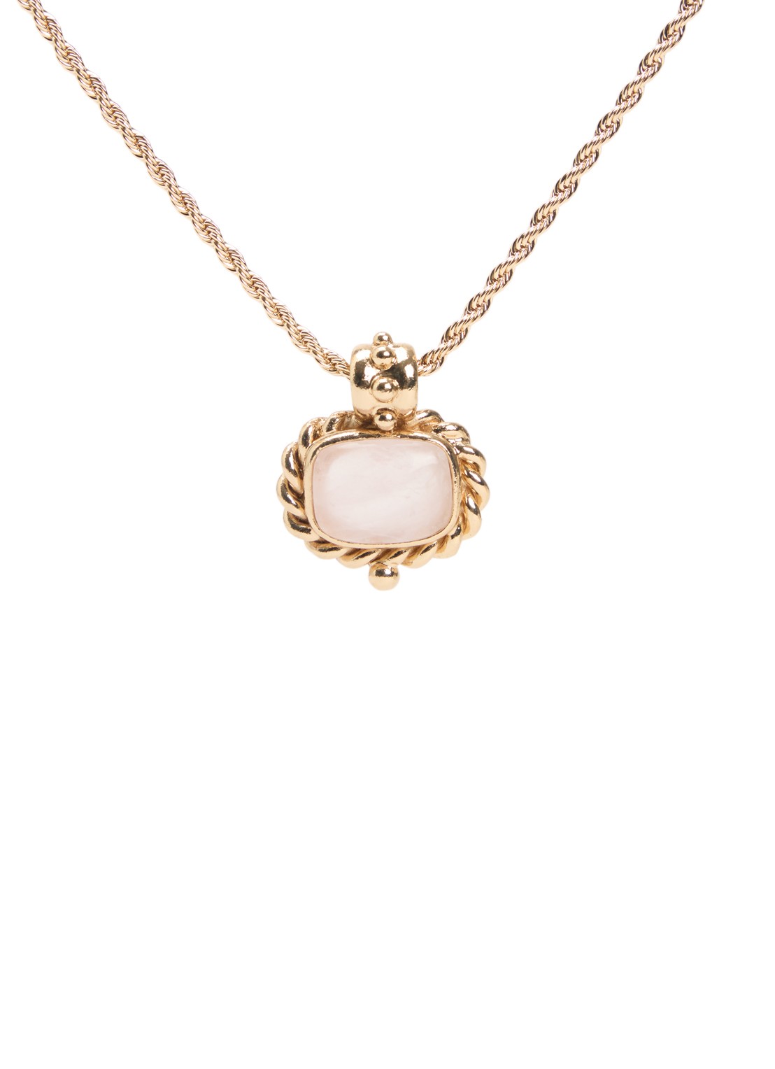 Gas Bijoux Amarante ketting verguld - voorkant naturel