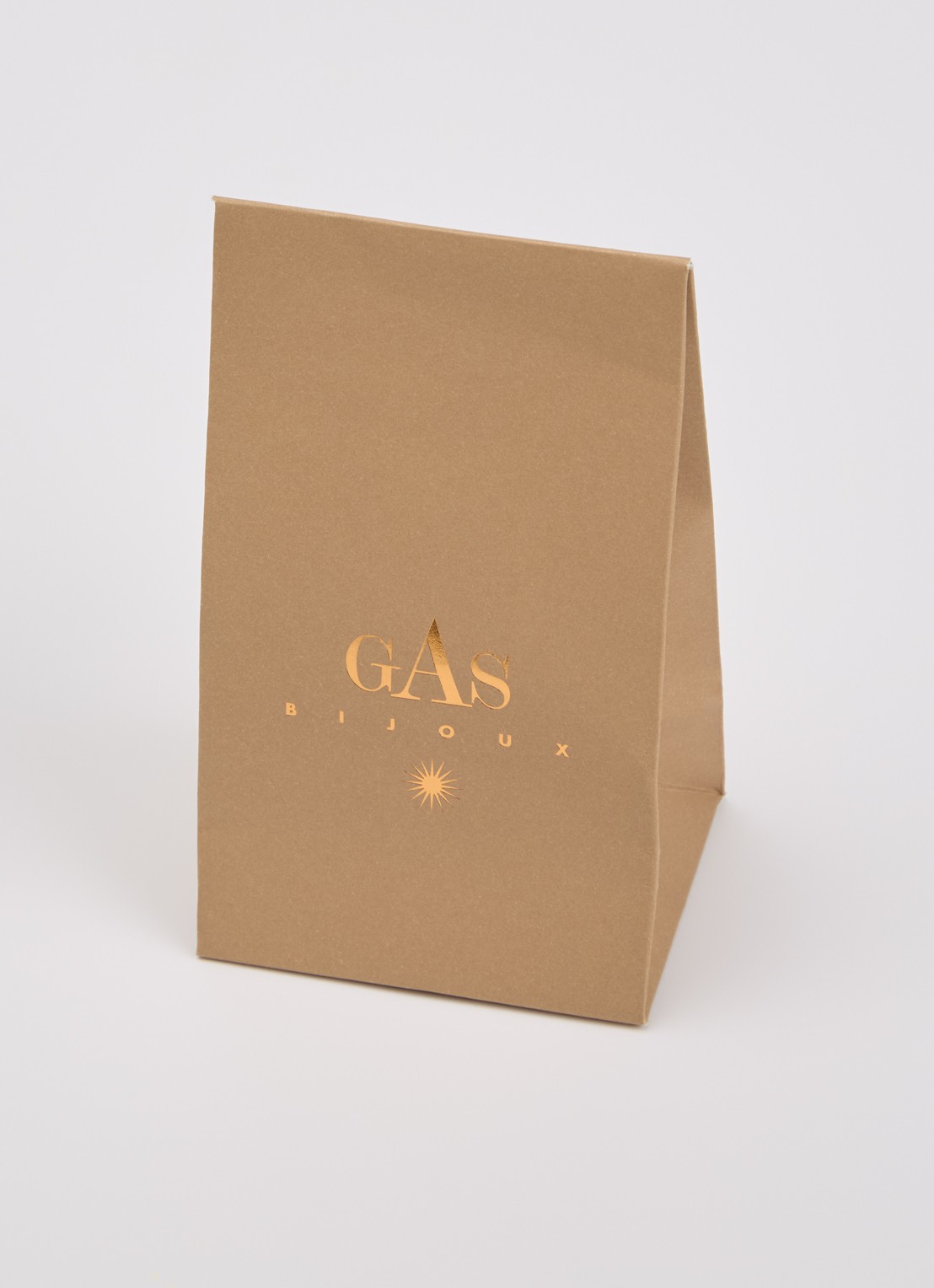 Gas Bijoux Amarante oorstekers verguld - detail 4 goud