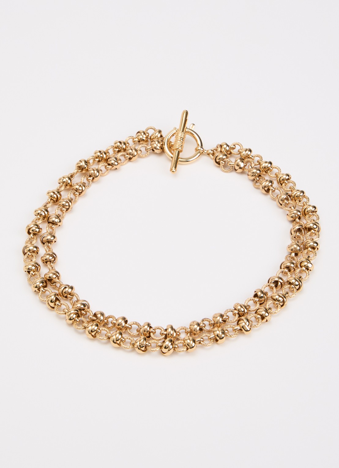 Gas Bijoux Atik schakelketting verguld - detail 3 goud