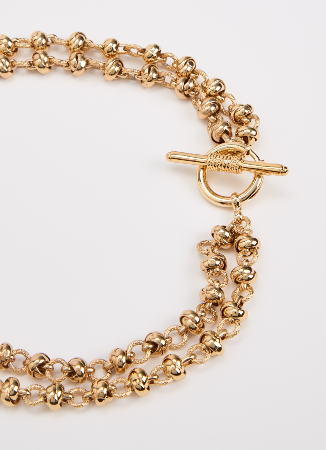 Gas Bijoux Atik schakelketting verguld - detail 4 goud