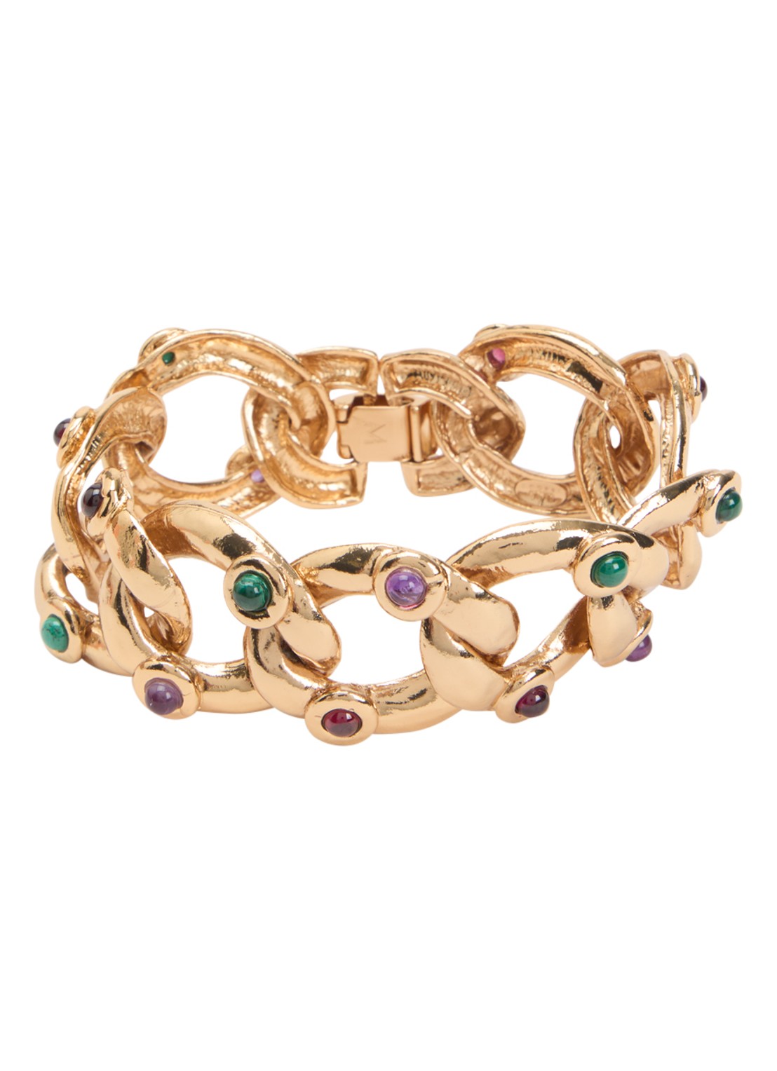 Gas Bijoux Mitsi schakelarmband verguld - voorkant 3 goud