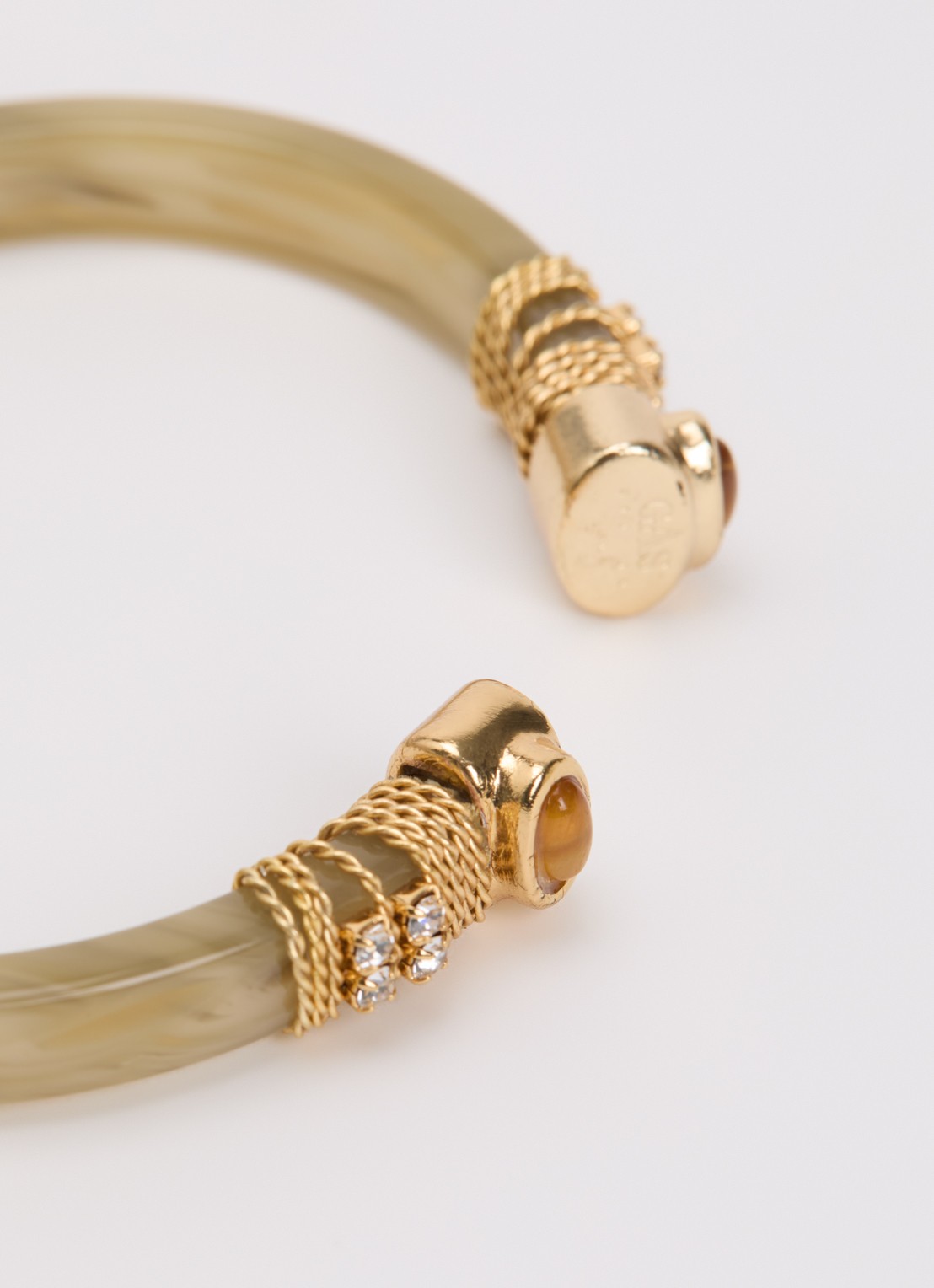 Gas Bijoux Sarina bangle verguld - detail goud