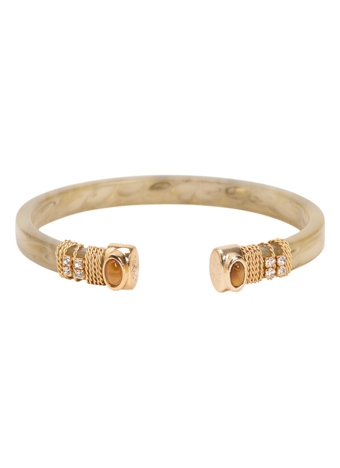 Gas Bijoux Sarina bangle verguld - voorkant 2 goud