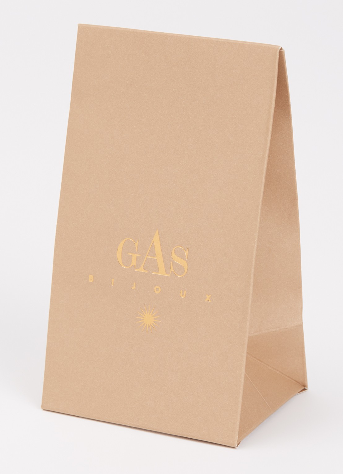 Gas Bijoux Tresse bangle verguld - detail 4 goud