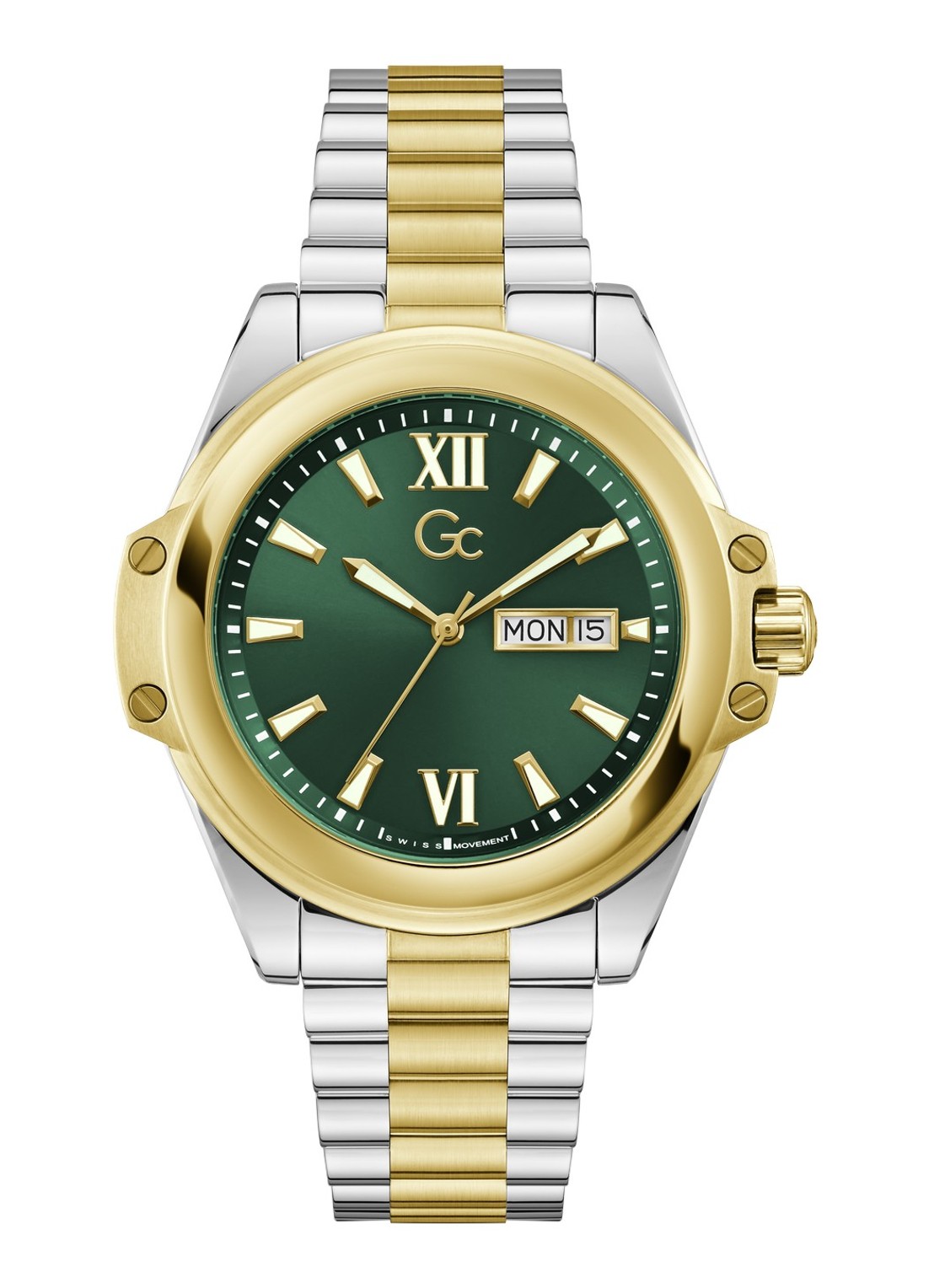 Gc Watches Bolt horloge Z60002G9 - voorkant 3 zilver