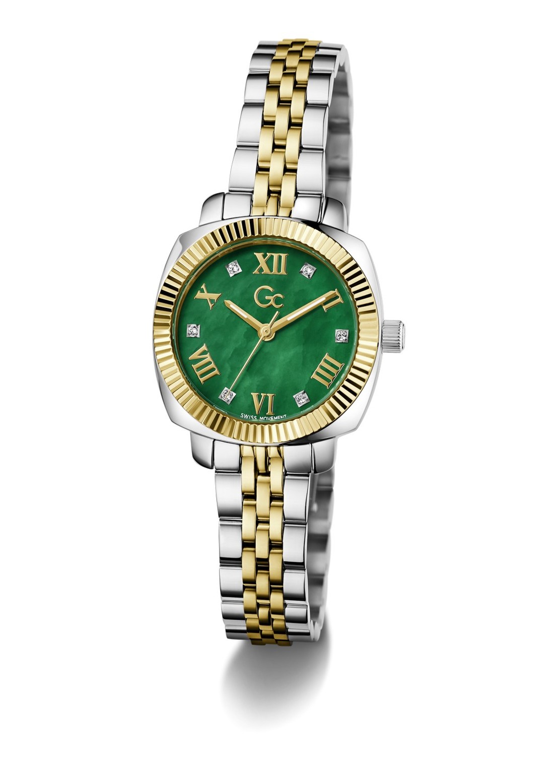 Gc Watches Flair Coussin Mini horloge Z73003L9 - detail 3 zilver