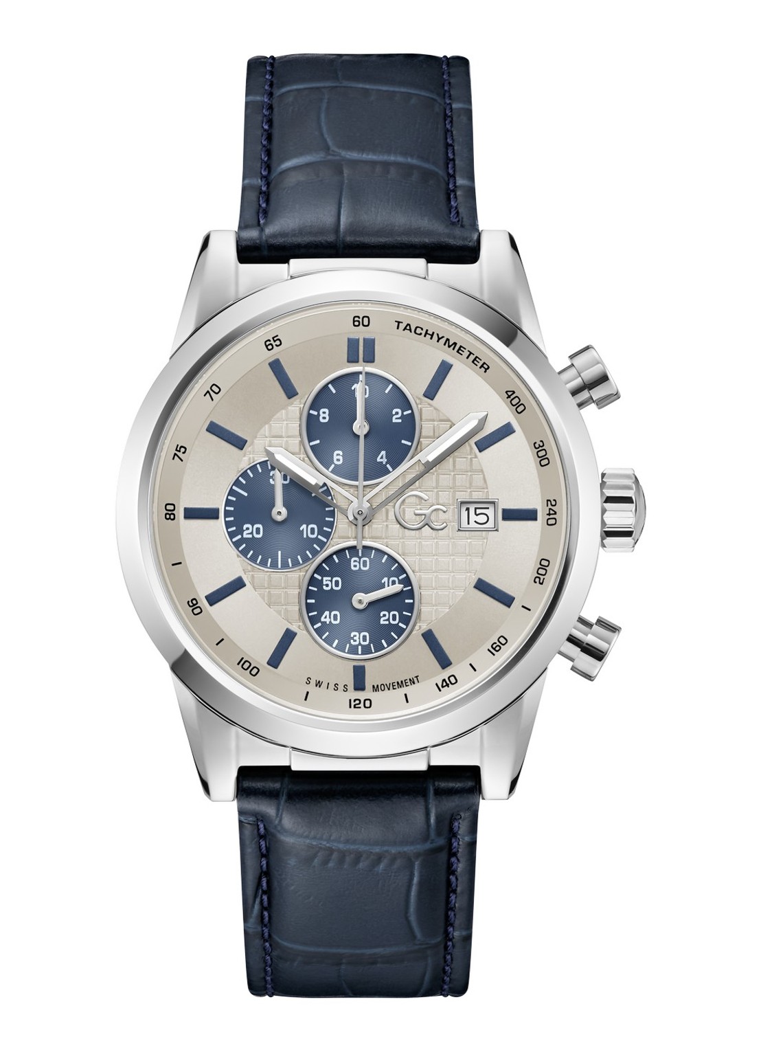 Gc Watches Gallant Z61003G1 - voorkant 3 zilver