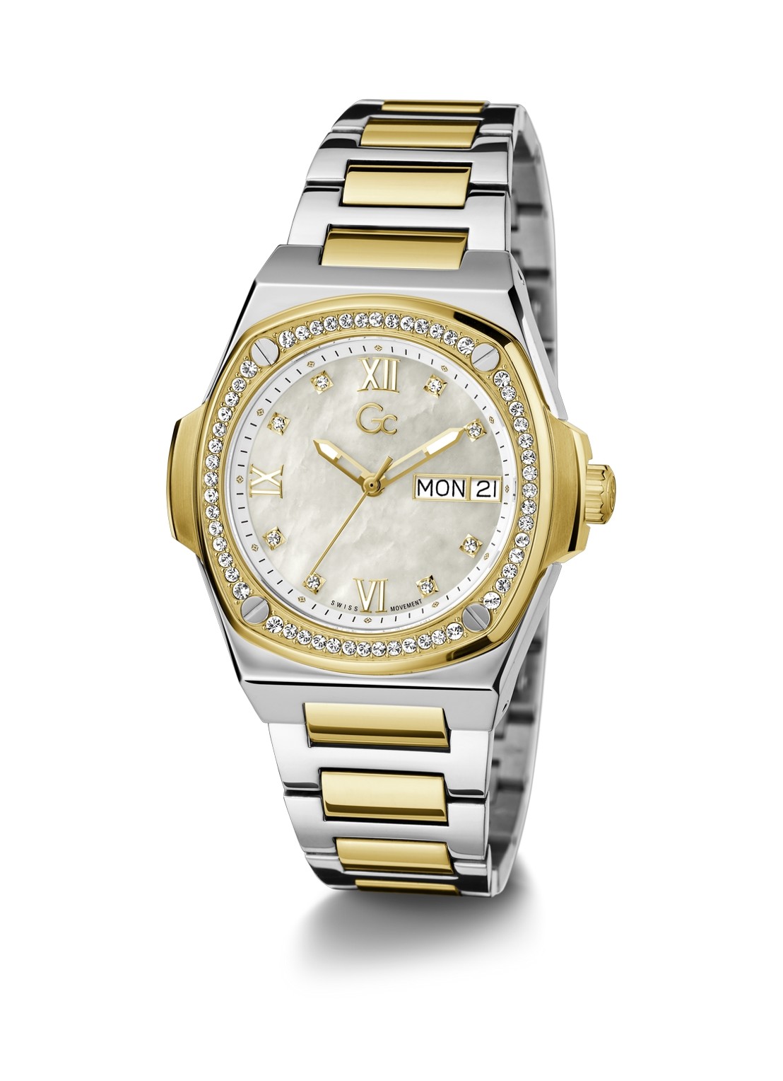 Gc Watches Gc Coussin Sleek Lady horloge Y98008L1MF - detail 2 zilver