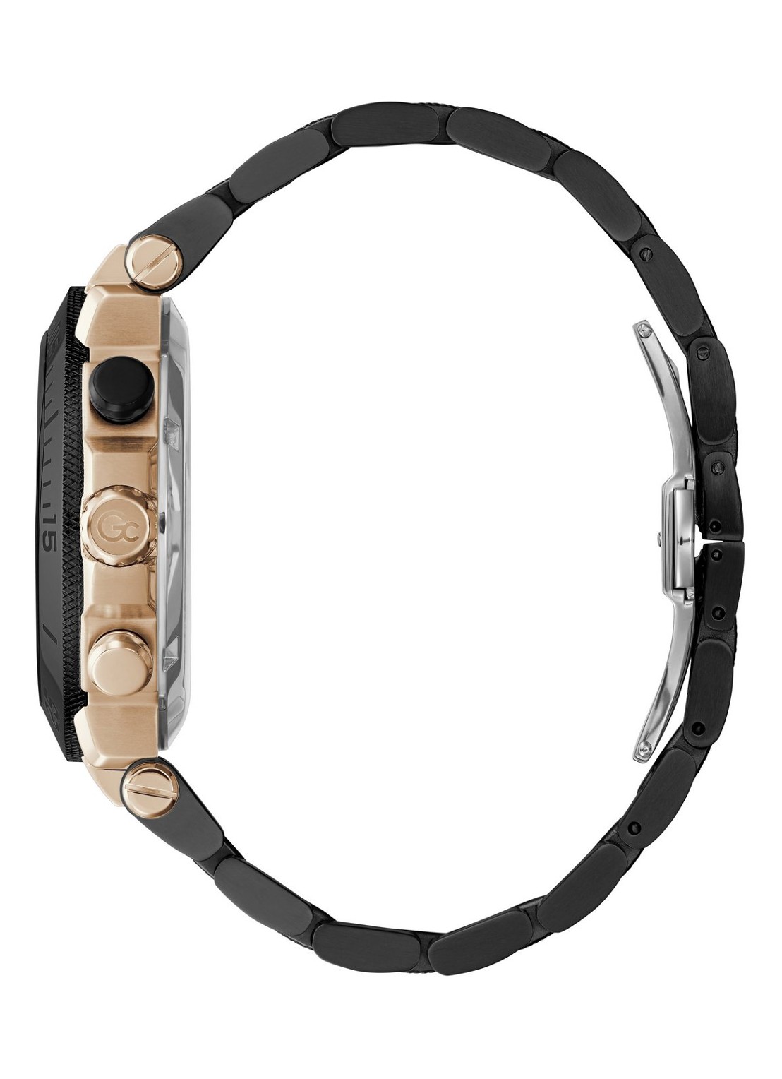 Gc Watches Gc One horloge Y70002G2MF - detail zwart
