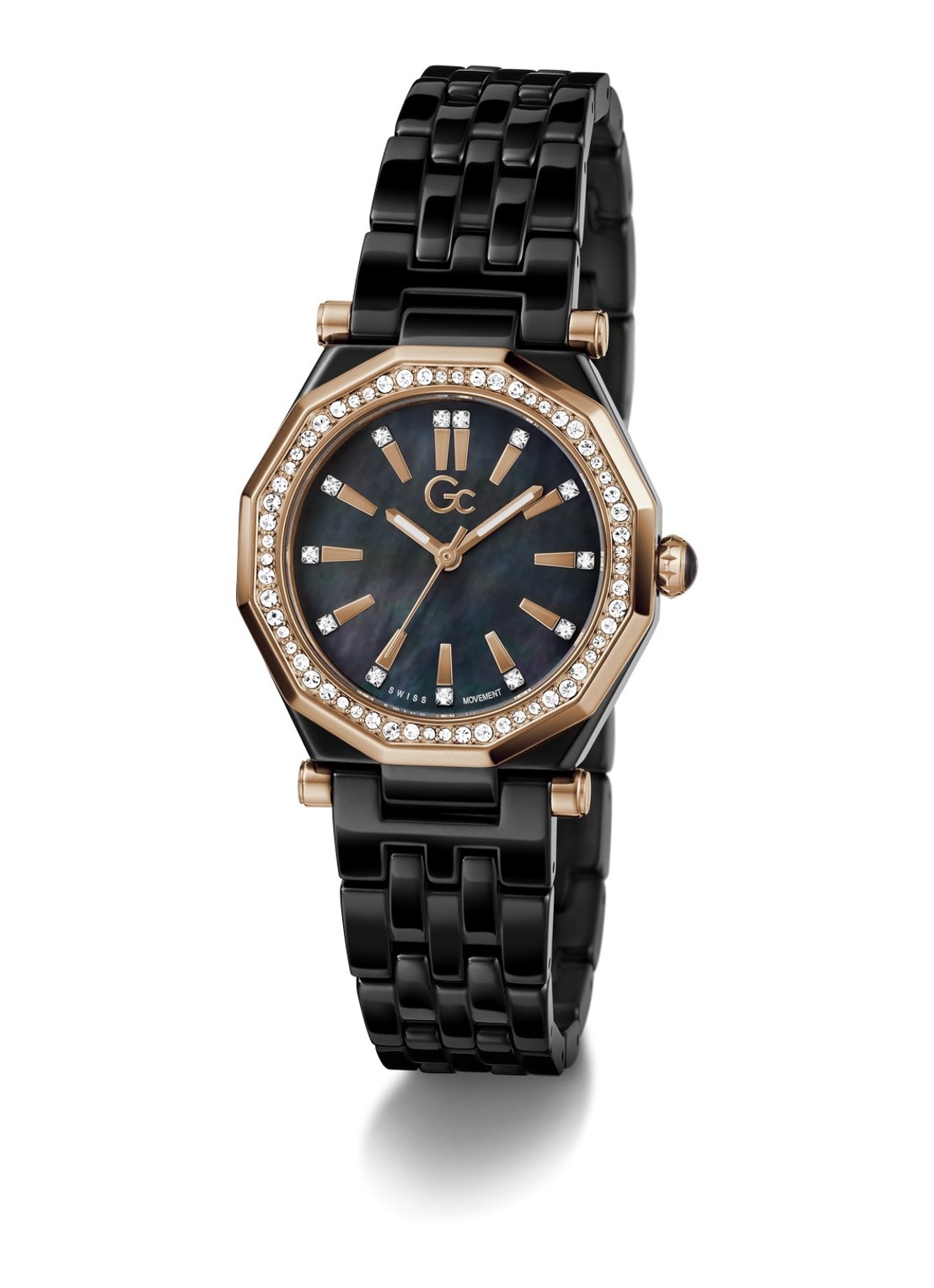 Gc Watches Gleam horloge Z59002L2 - detail 2 zwart