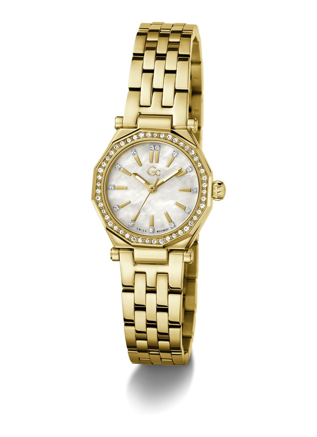 Gc Watches Gleam Mini horloge Z54005L9 - detail 3 goud
