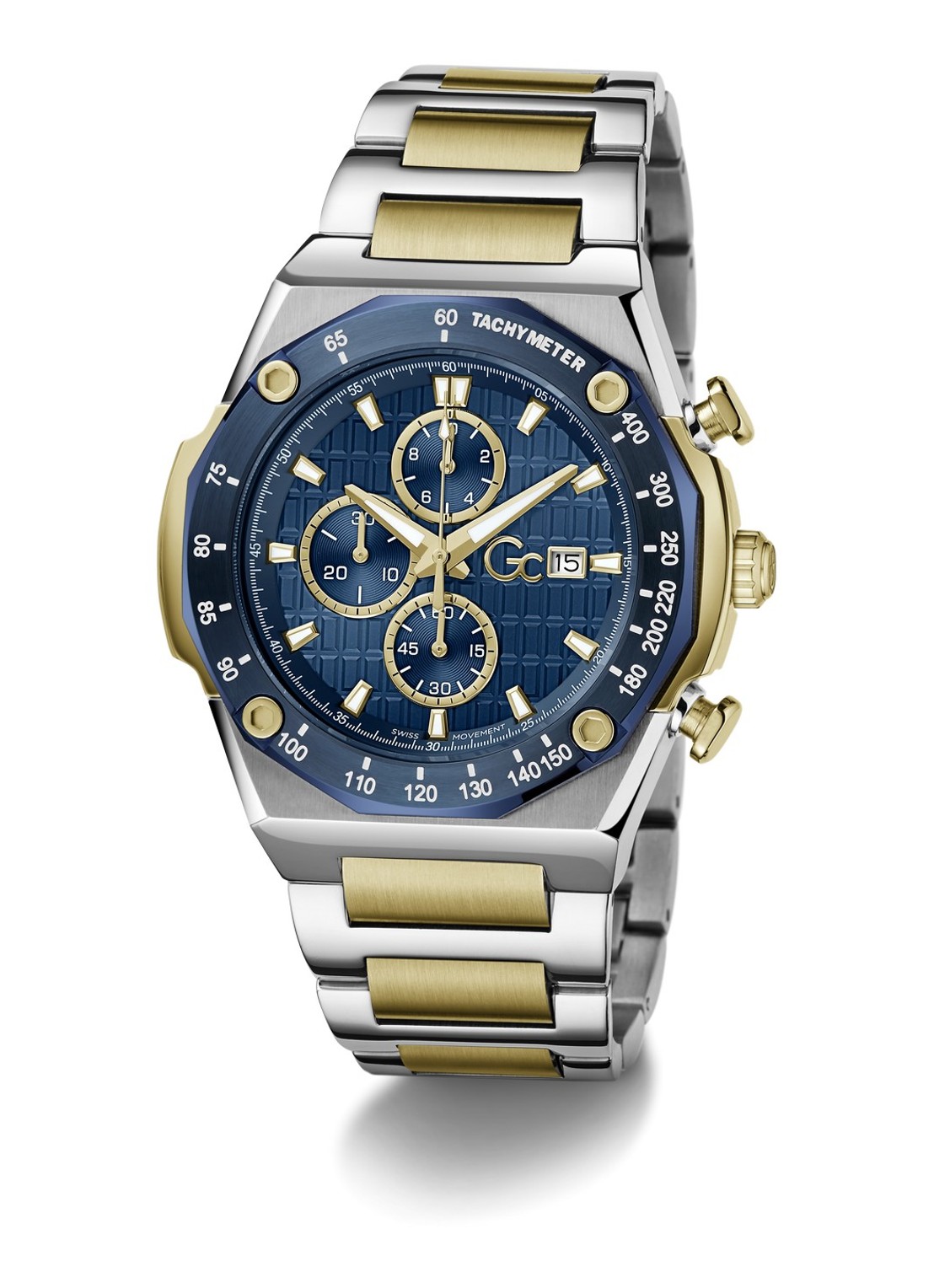 Gc Watches IdolSport horloge Z68001G7 - detail 4 zilver
