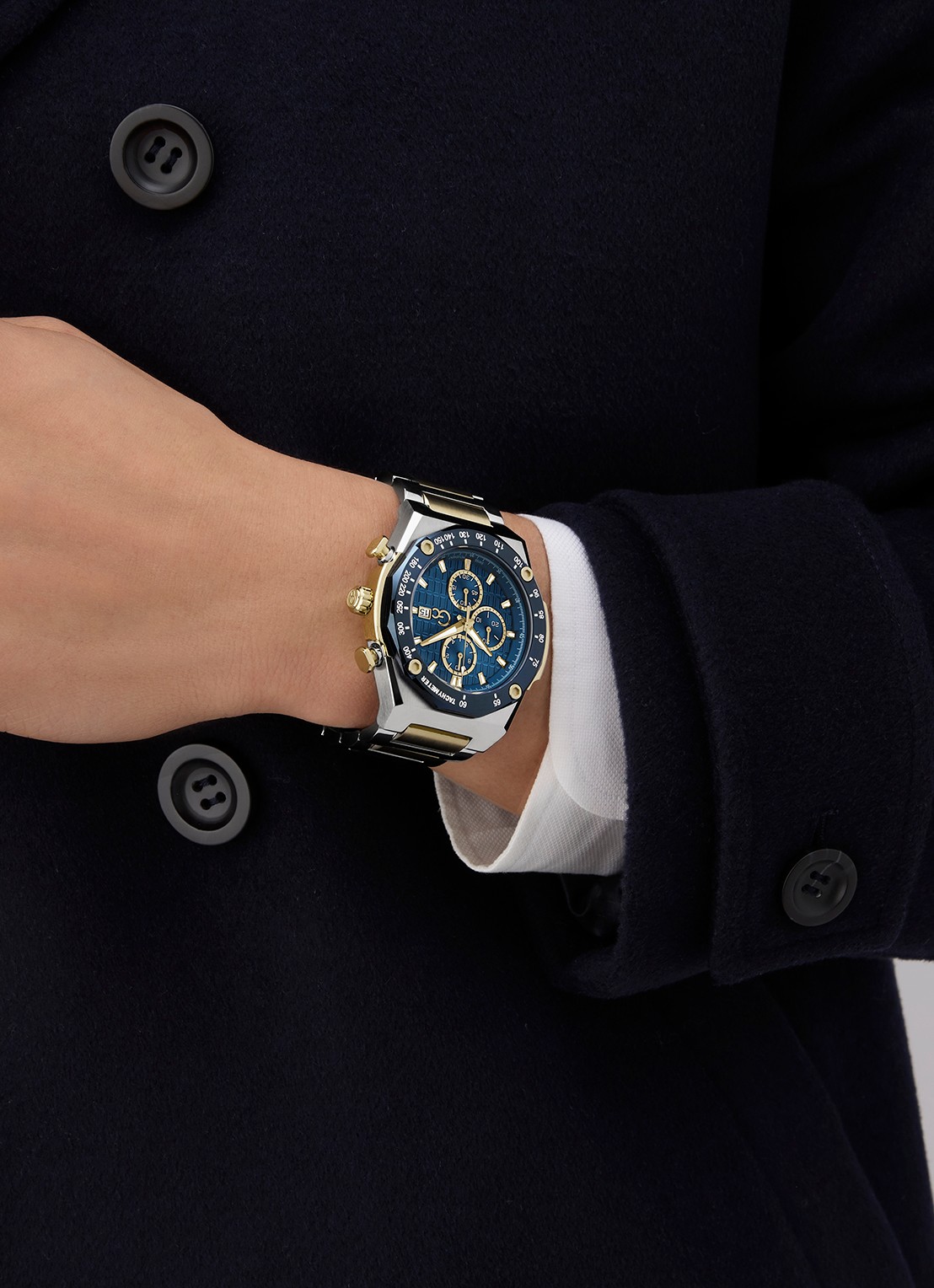 Gc Watches IdolSport horloge Z68001G7 - voorkant 2 zilver
