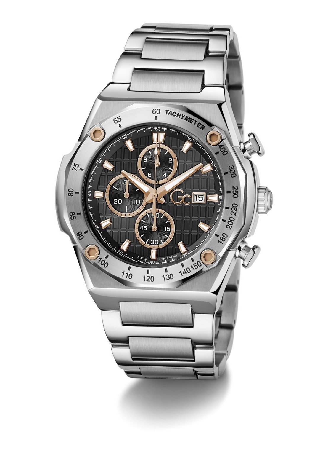 Gc Watches IdolSport horloge Z68002G2 - detail 3 zilver