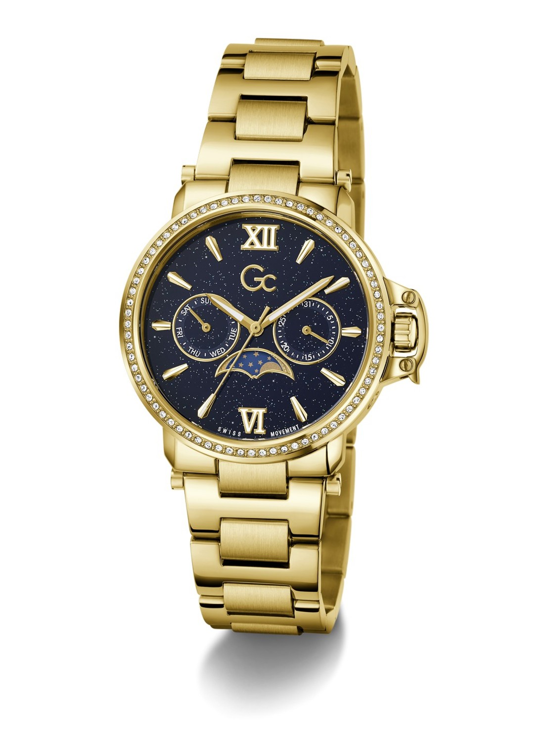 Gc Watches MoonChic horloge Z69004L7 - detail 3 goud