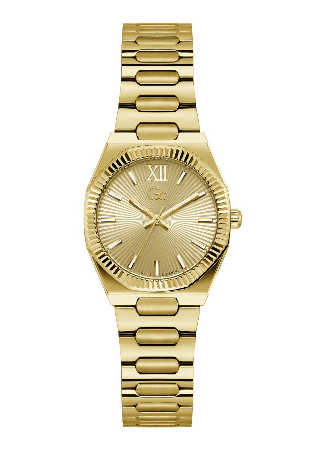 Gc Watches Prodigy Lady Mini horloge Z70002L6 - voorkant goud