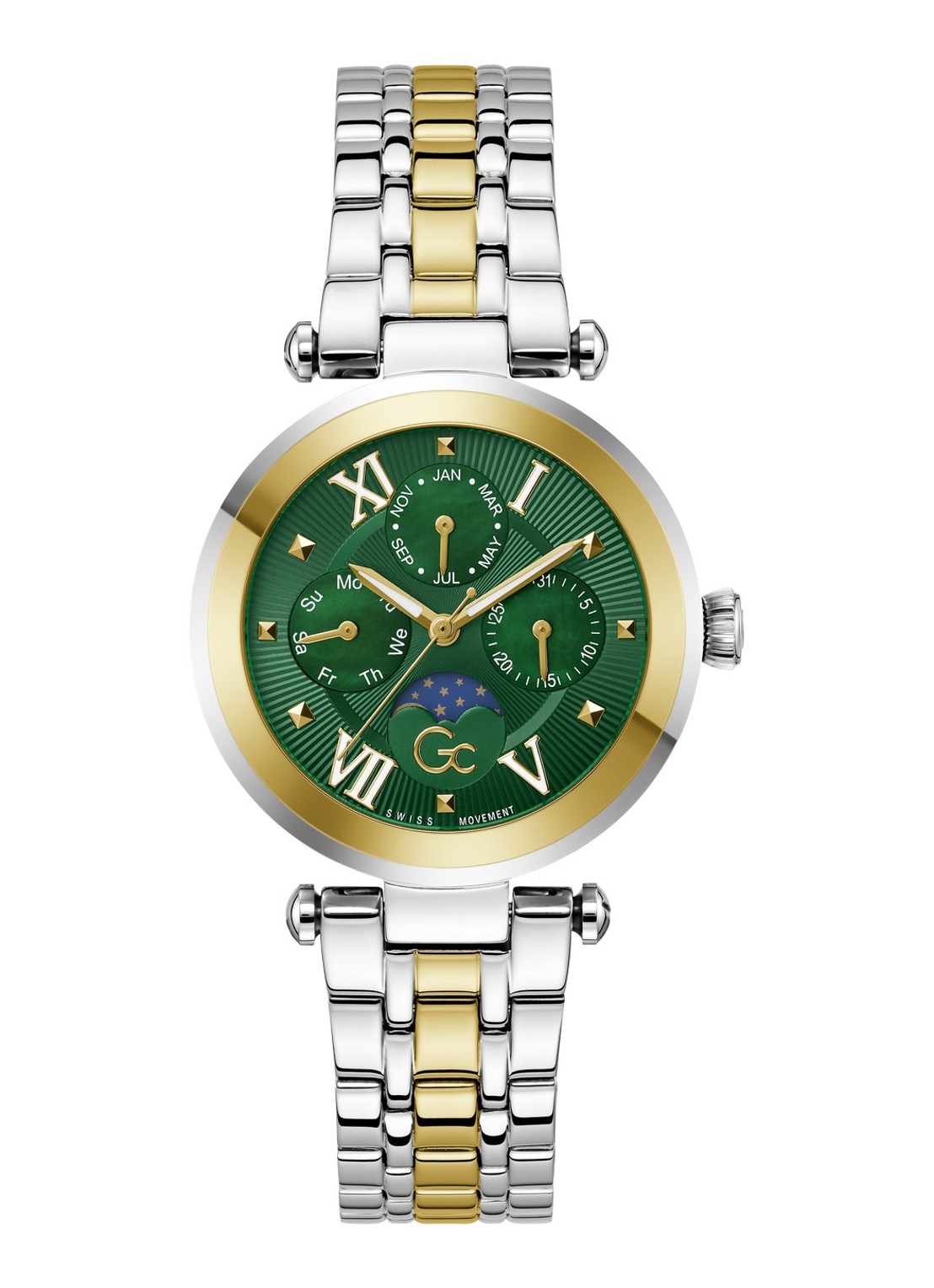 Gc Watches TopChic horloge Z62002L9 - voorkant 4 zilver