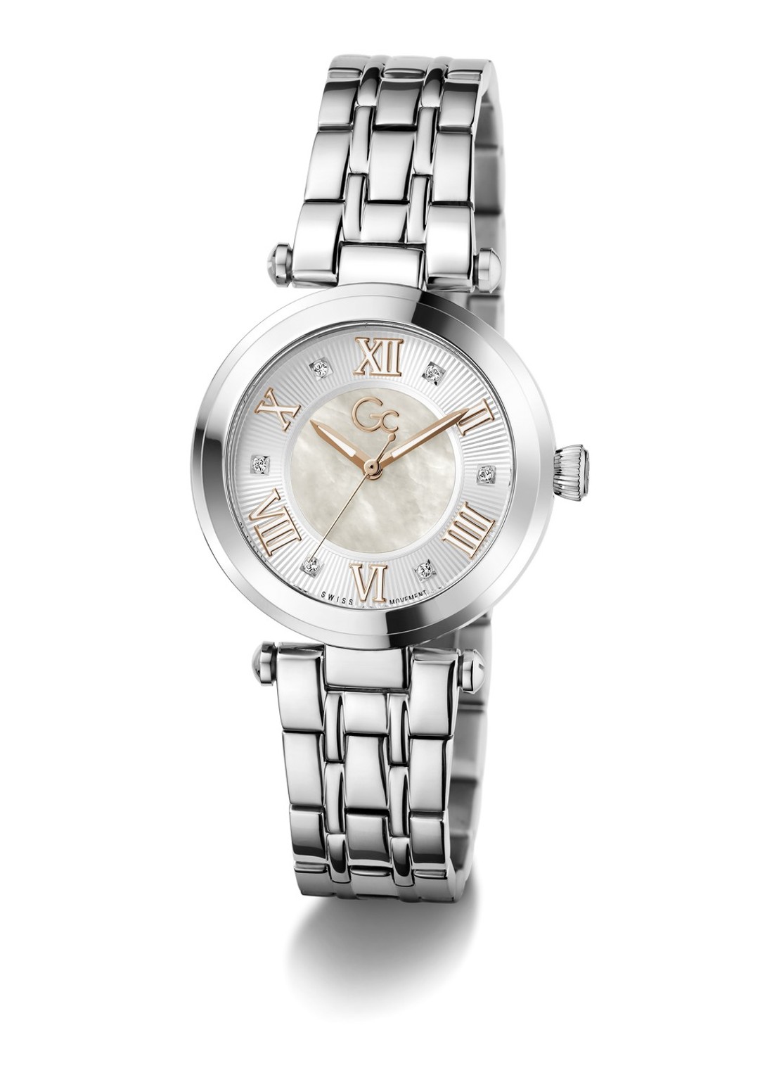 Gc Watches TopChic horloge Z62002L9 - detail 5 zilver