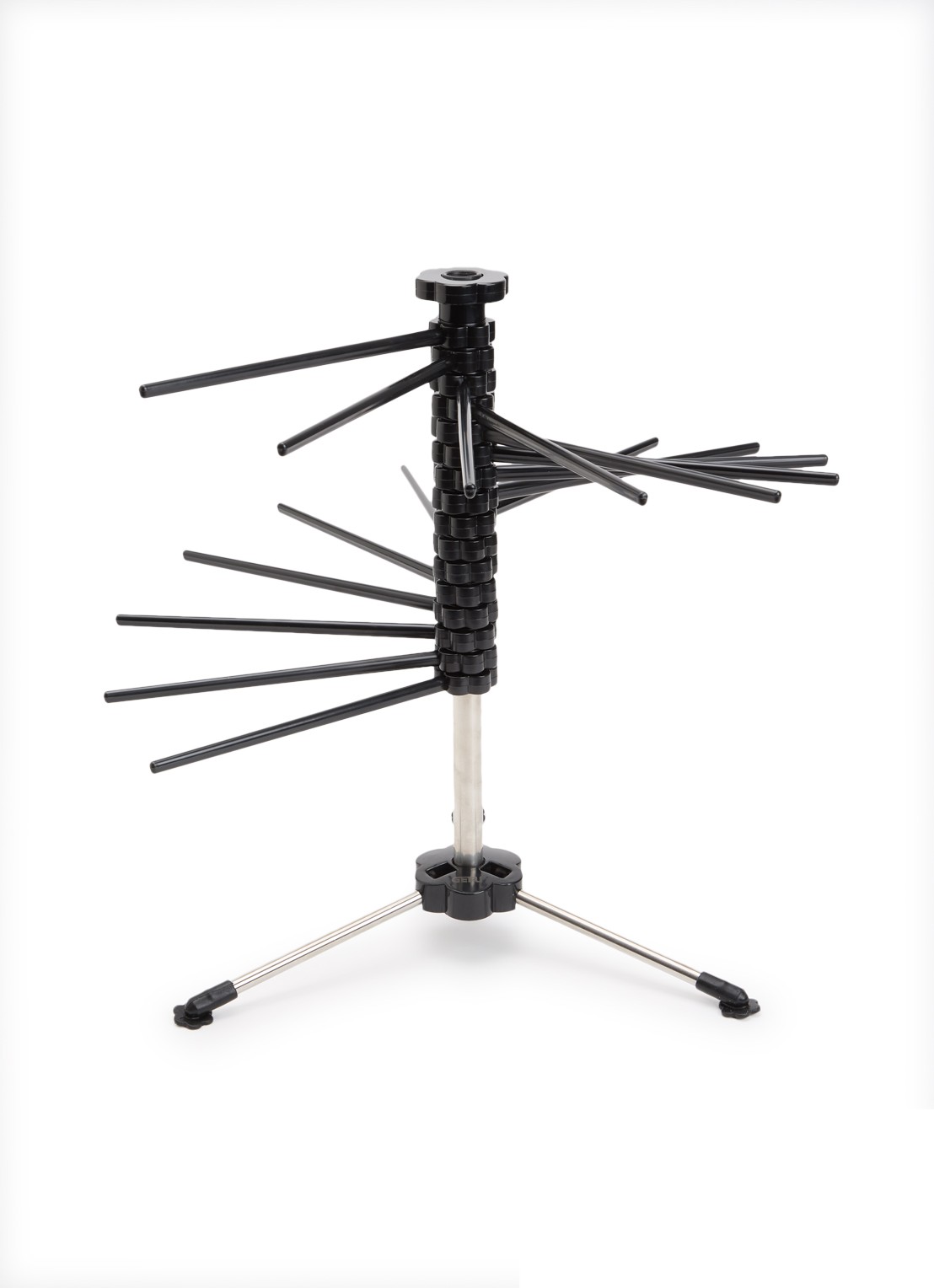 GEFU Diverso pastadroger 46 cm - voorkant zwart