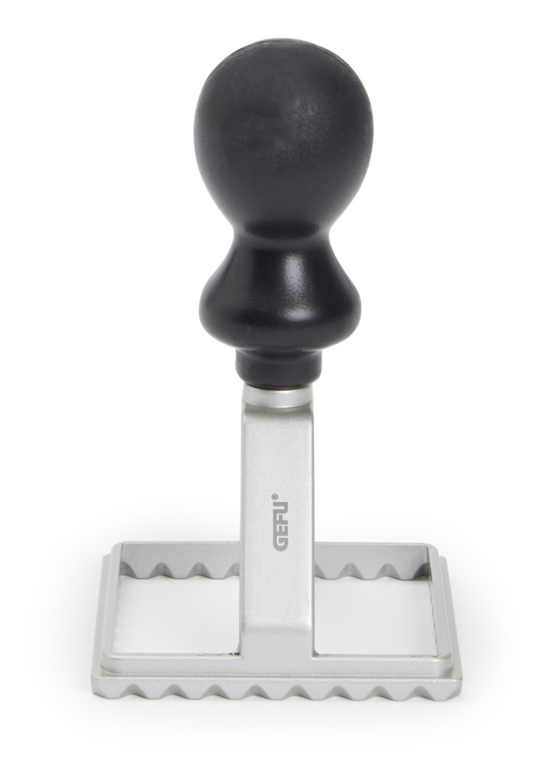 GEFU Liguri ravioli uitsteker 12 cm - voorkant donkergrijs