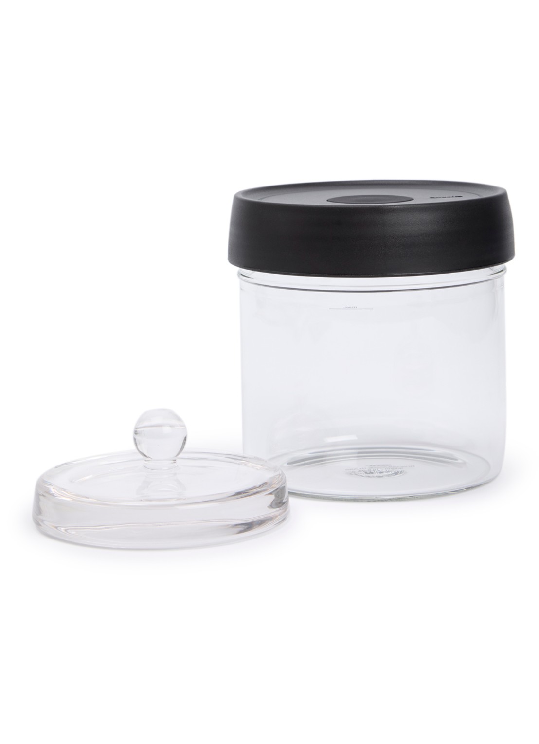 GEFU Nativo fermentatie pot 0,5 l  - voorkant zwart