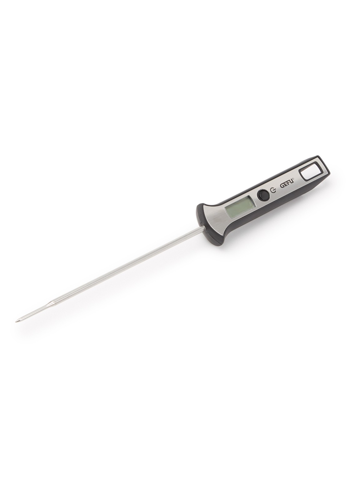 GEFU Scala digitale thermometer  - voorkant zilver