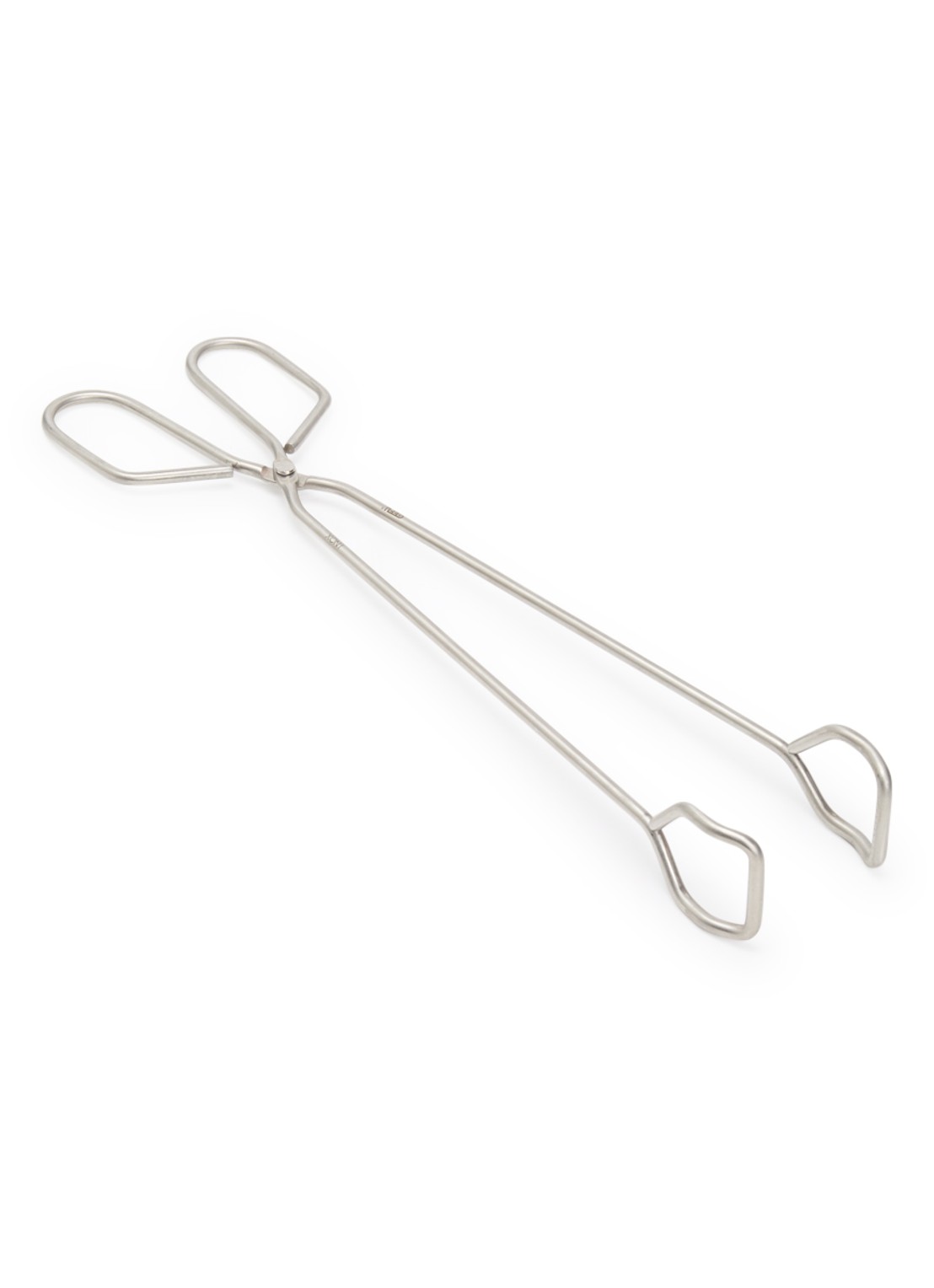GEFU Tenga barbecuetang 36 cm - voorkant zilver