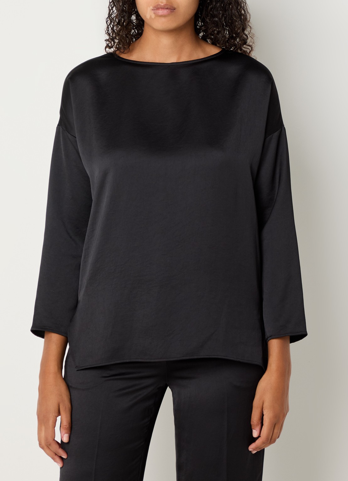 Gerard Darel Angele top met stretch - detail zwart
