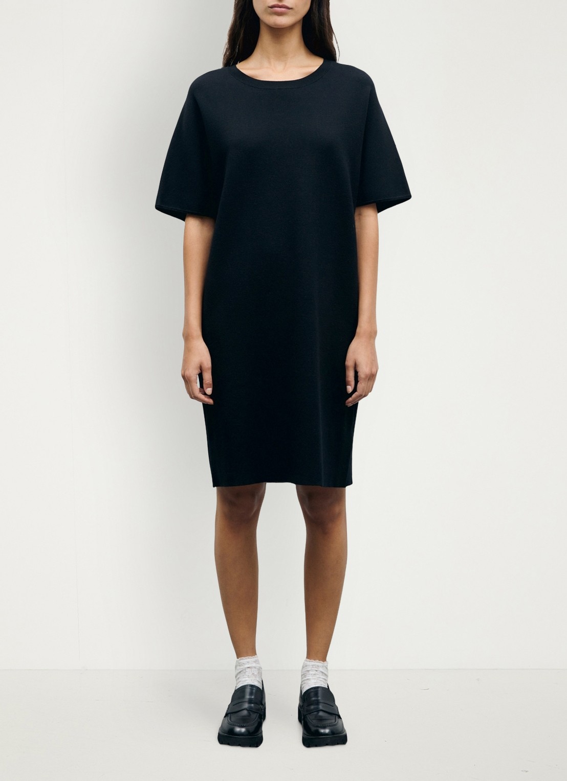 Gerard Darel Clo mini jurk - voorkant 6 zwart