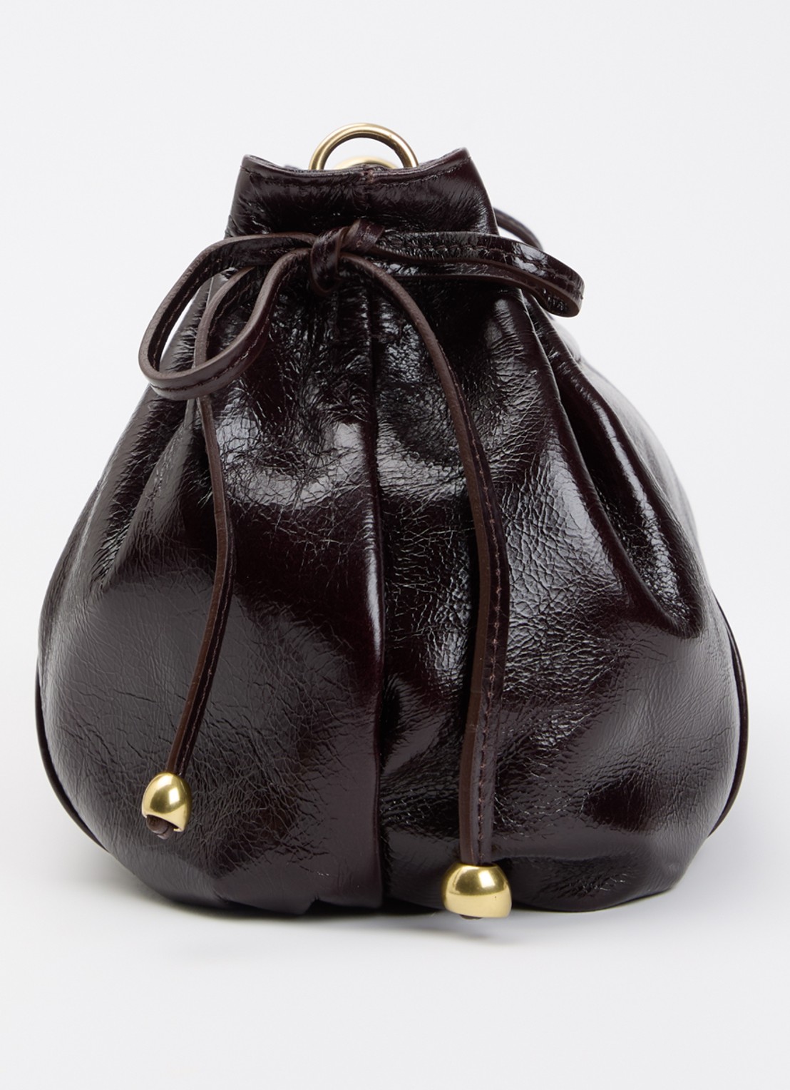 Gerard Darel Dany handtas met afneembare schouderriem - detail 4 donkerbruin