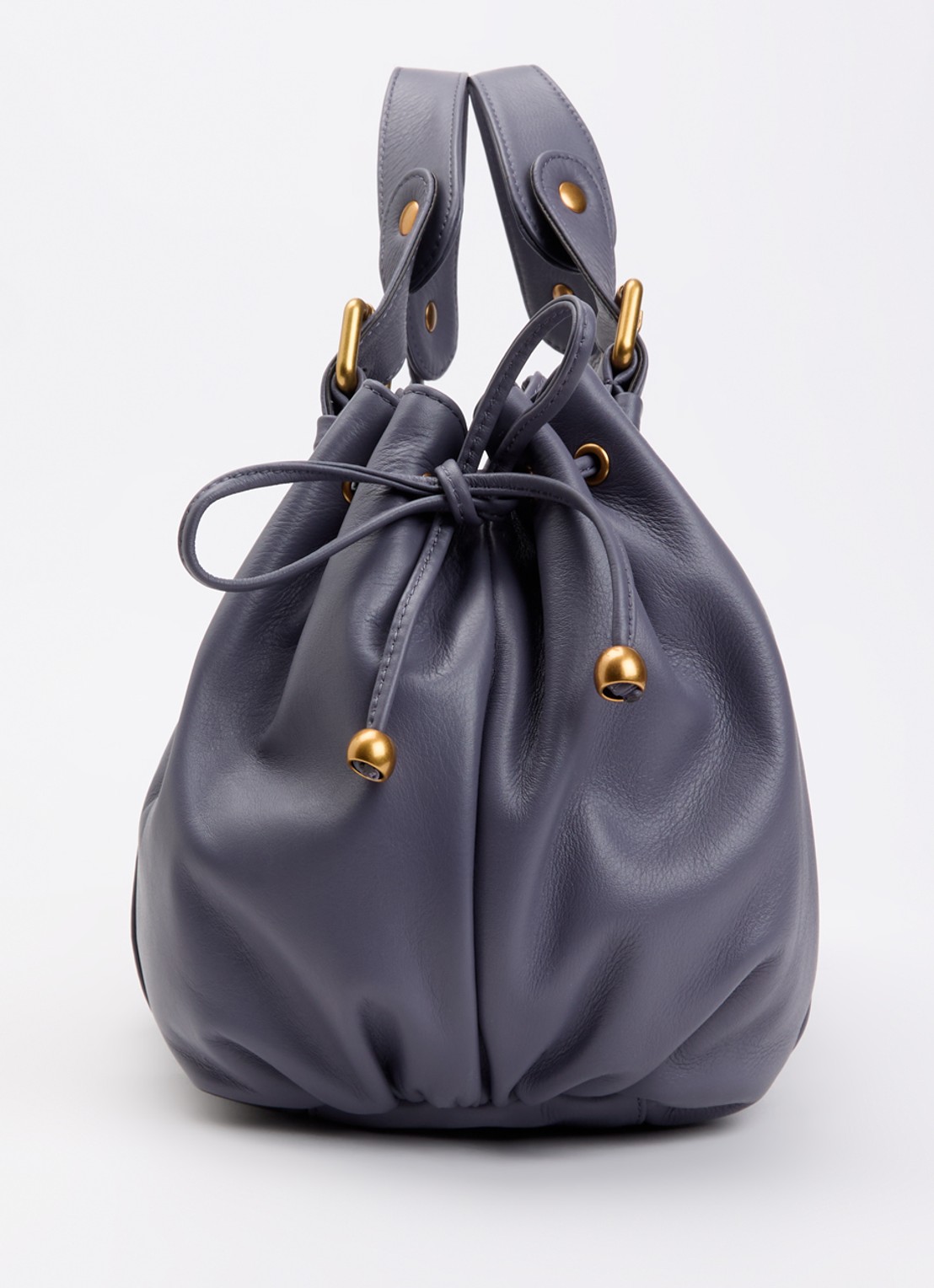 Gerard Darel Germain handtas van leer - detail 4 blauw