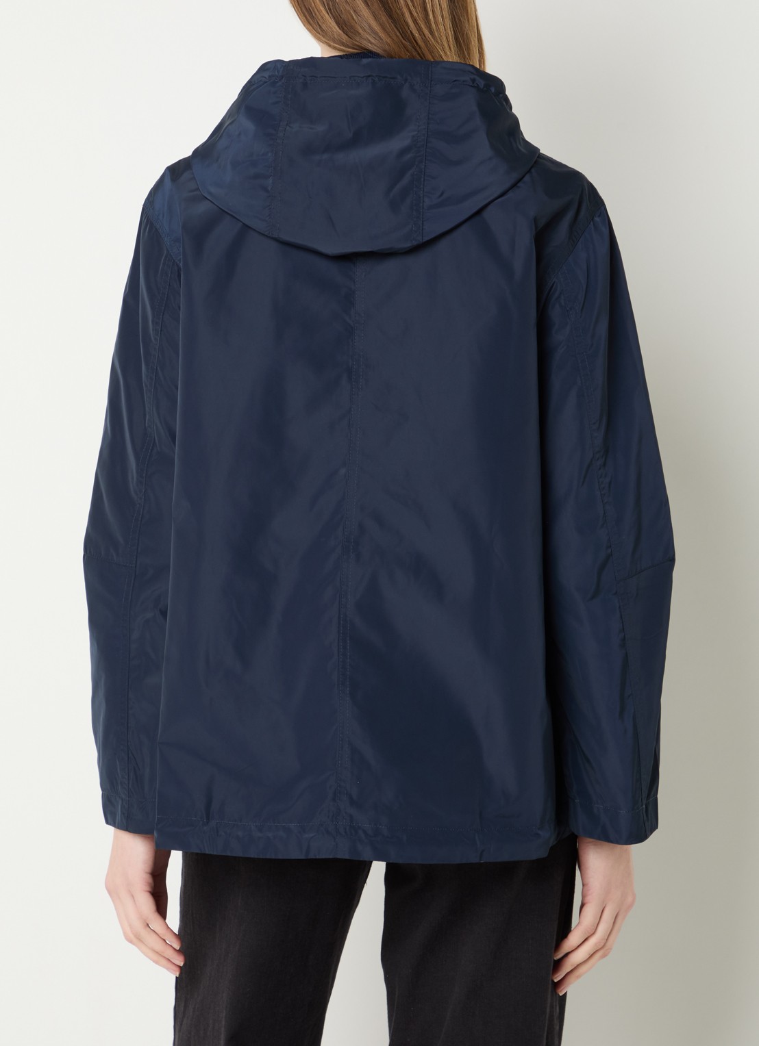 Gerard Darel Jordane reversible jack met capuchon - achterkant 5 donkerblauw