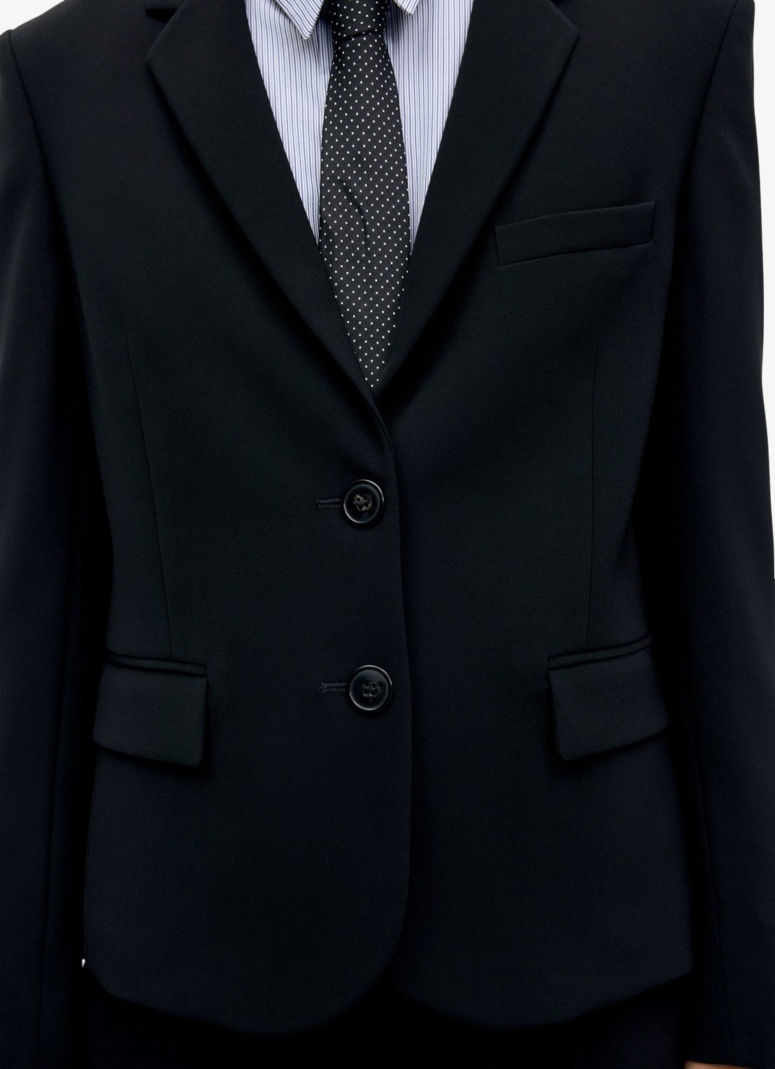 Gerard Darel Justa single-breasted blazer  - detail 3 zwart