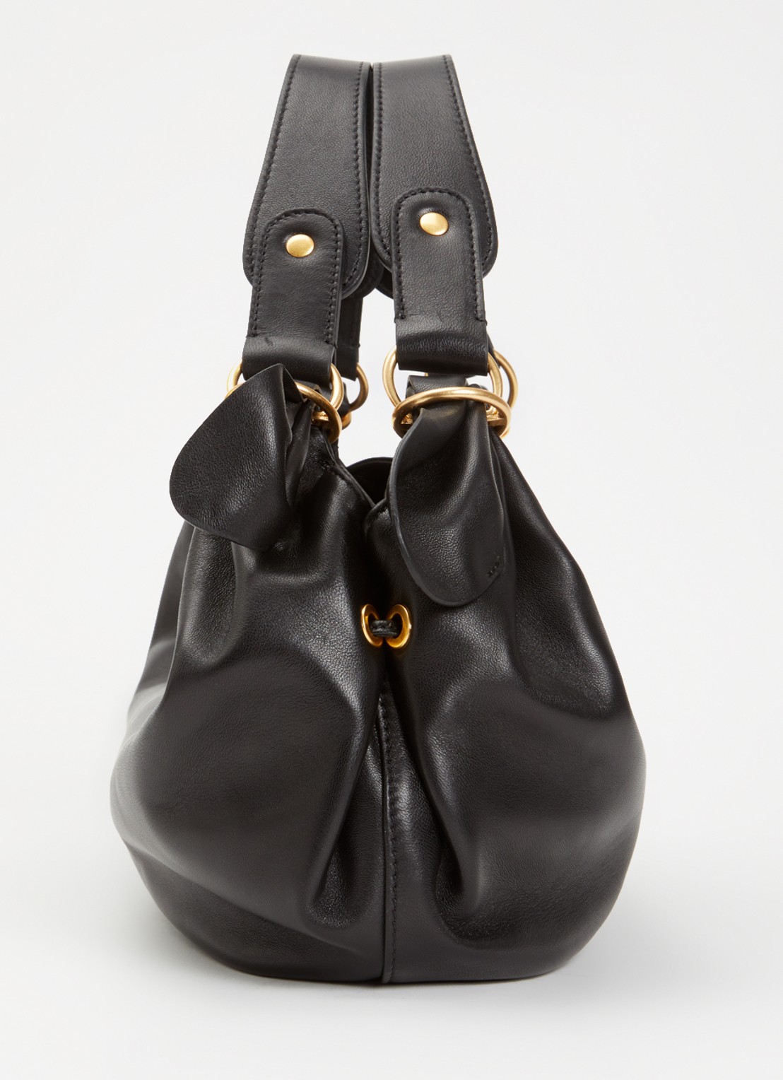 Gerard Darel Le Mini Kate handtas van lamsleer - detail 3 zwart