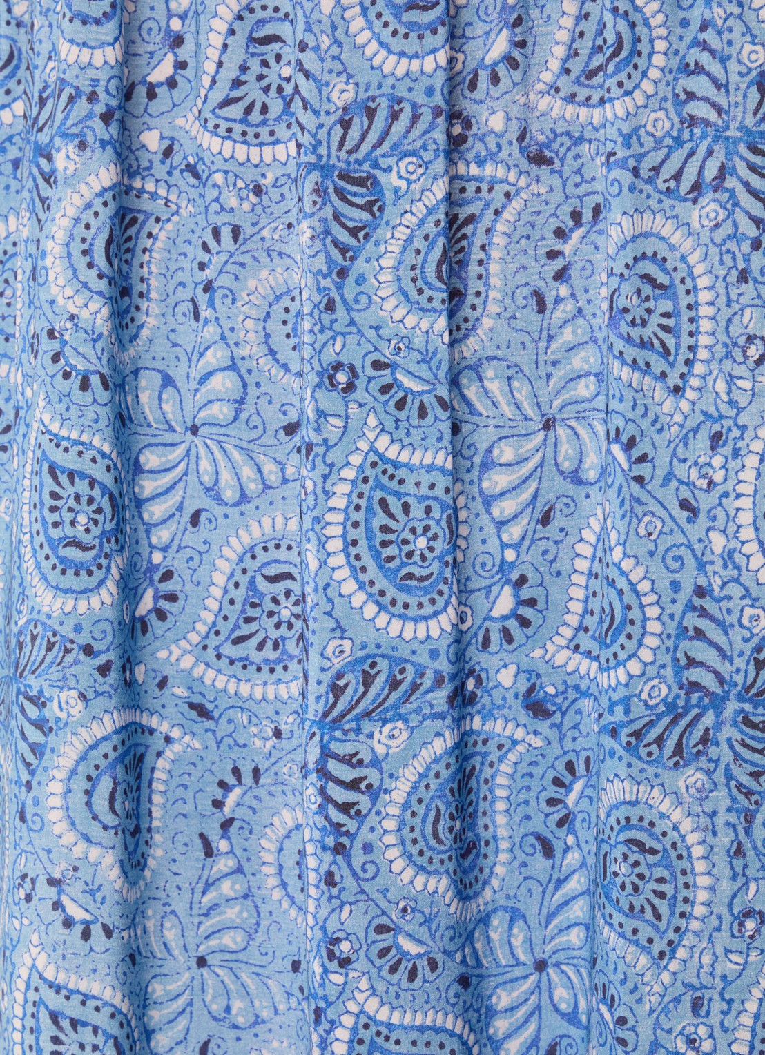 Gerard Darel Piana midi tuniekjurk met paisley dessin - detail 3 blauw