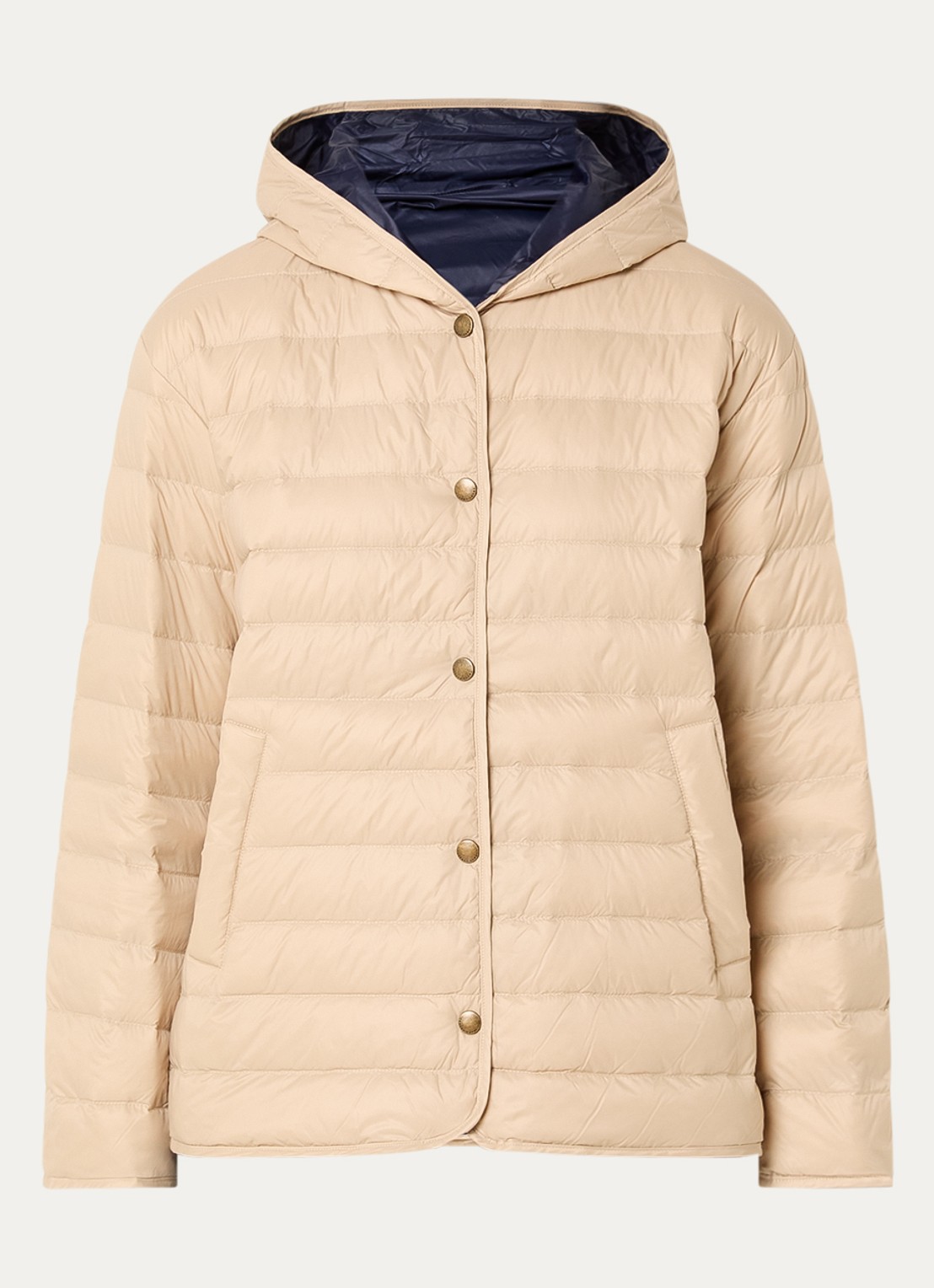 Gerard Darel Priscille reversible jack met steekzakken - voorkant 3 zand