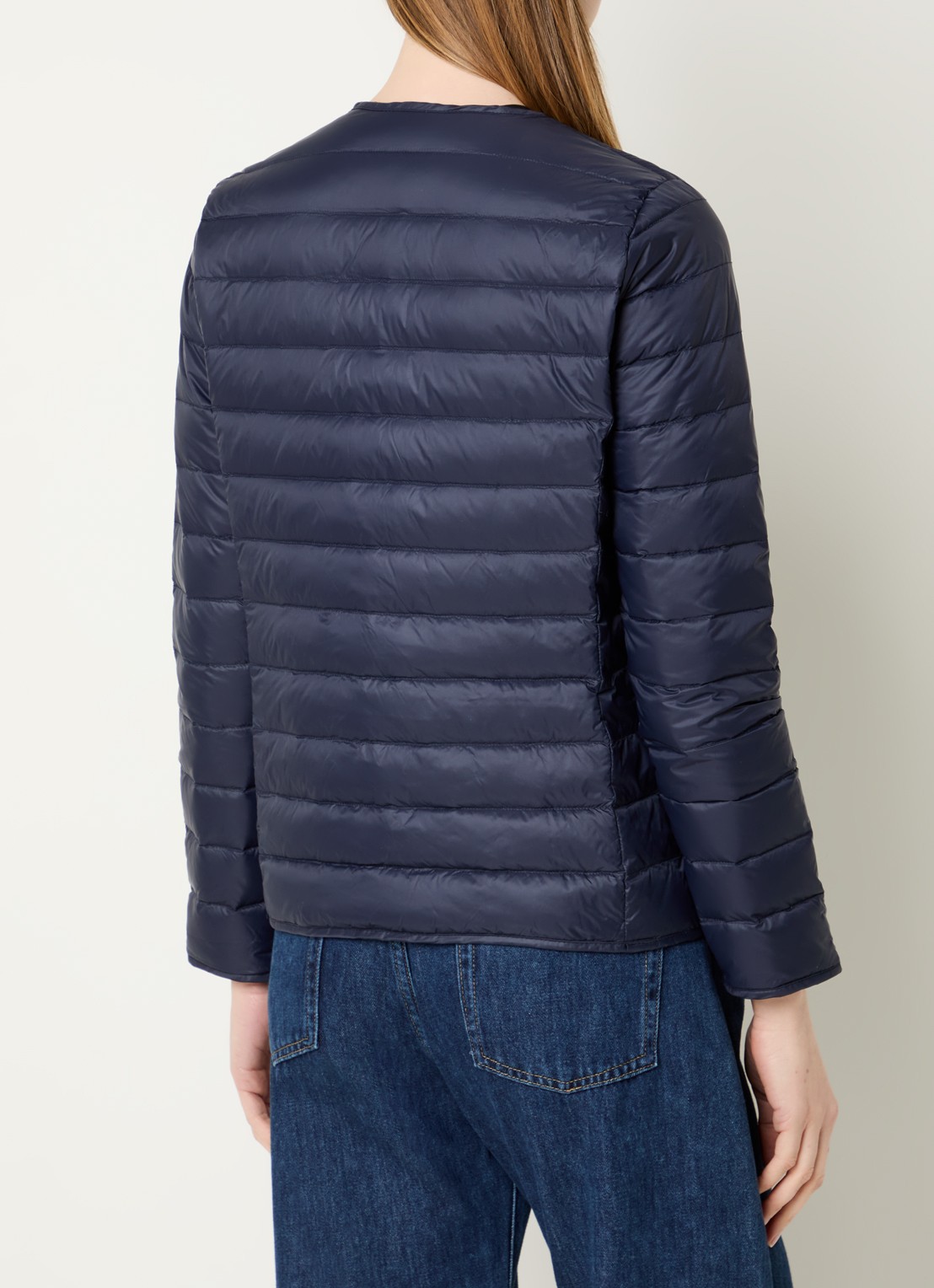 Gerard Darel Solange gewatteerd jack met donsvulling - achterkant donkerblauw