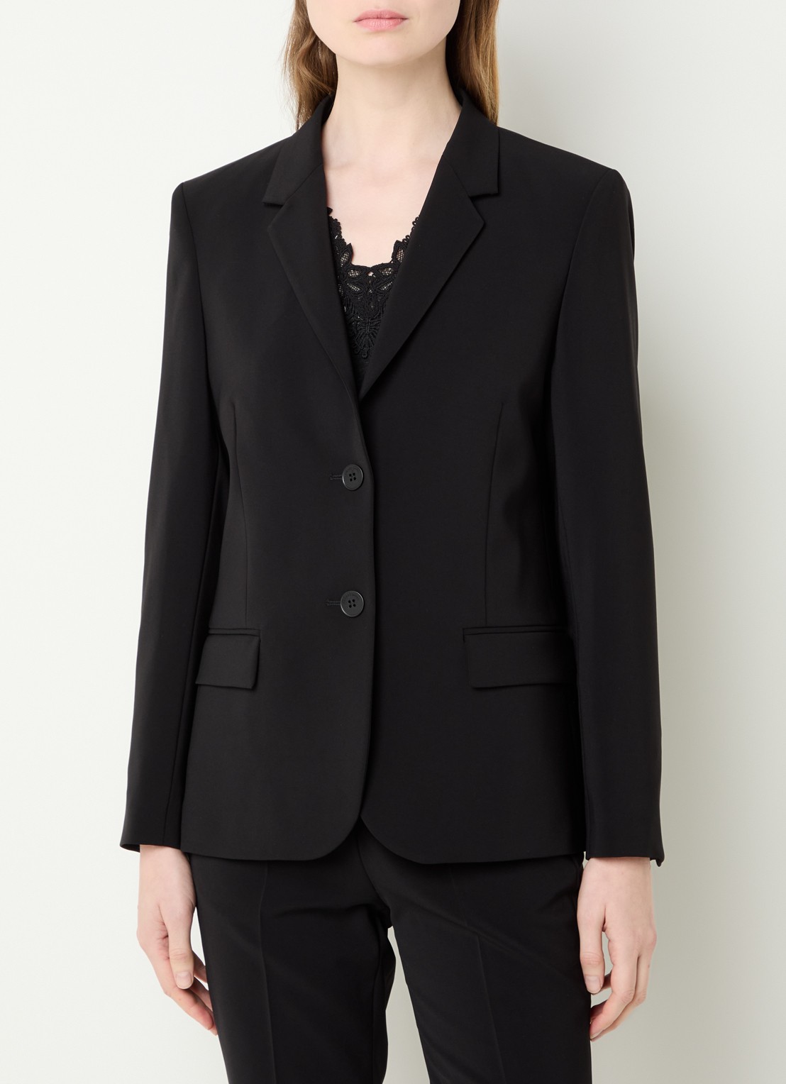 Gerard Darel Taisy blazer met klepzakken - detail 2 zwart