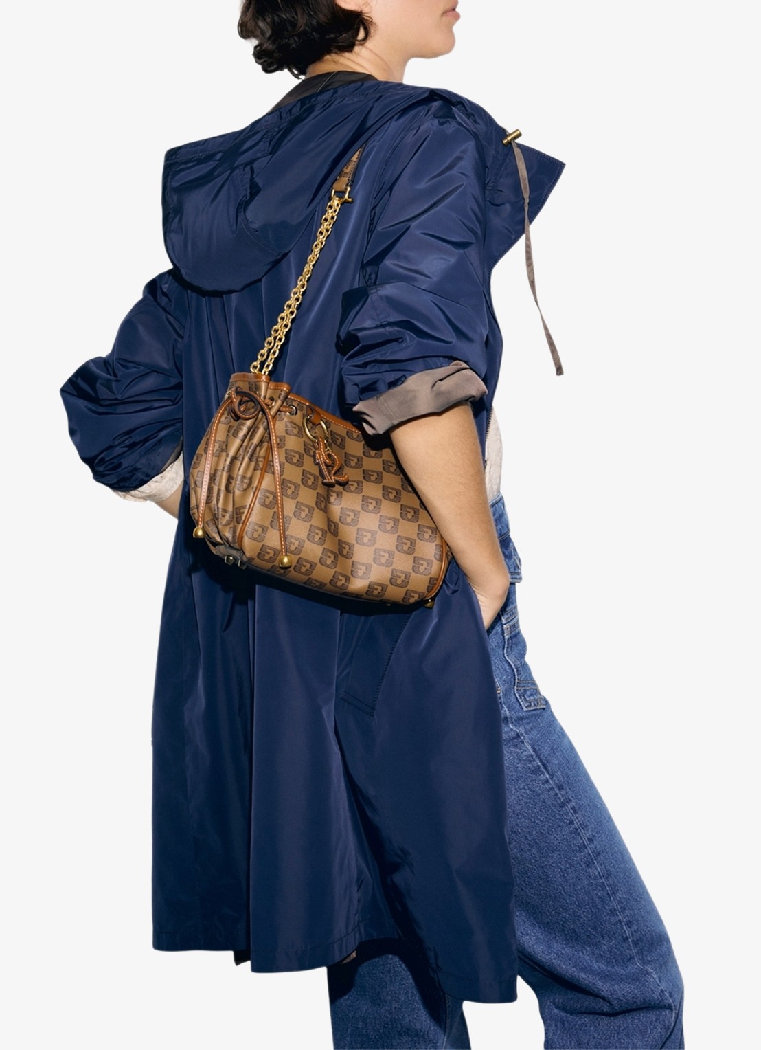 Gerard Darel Velia reversible parker  - detail 5 bruin